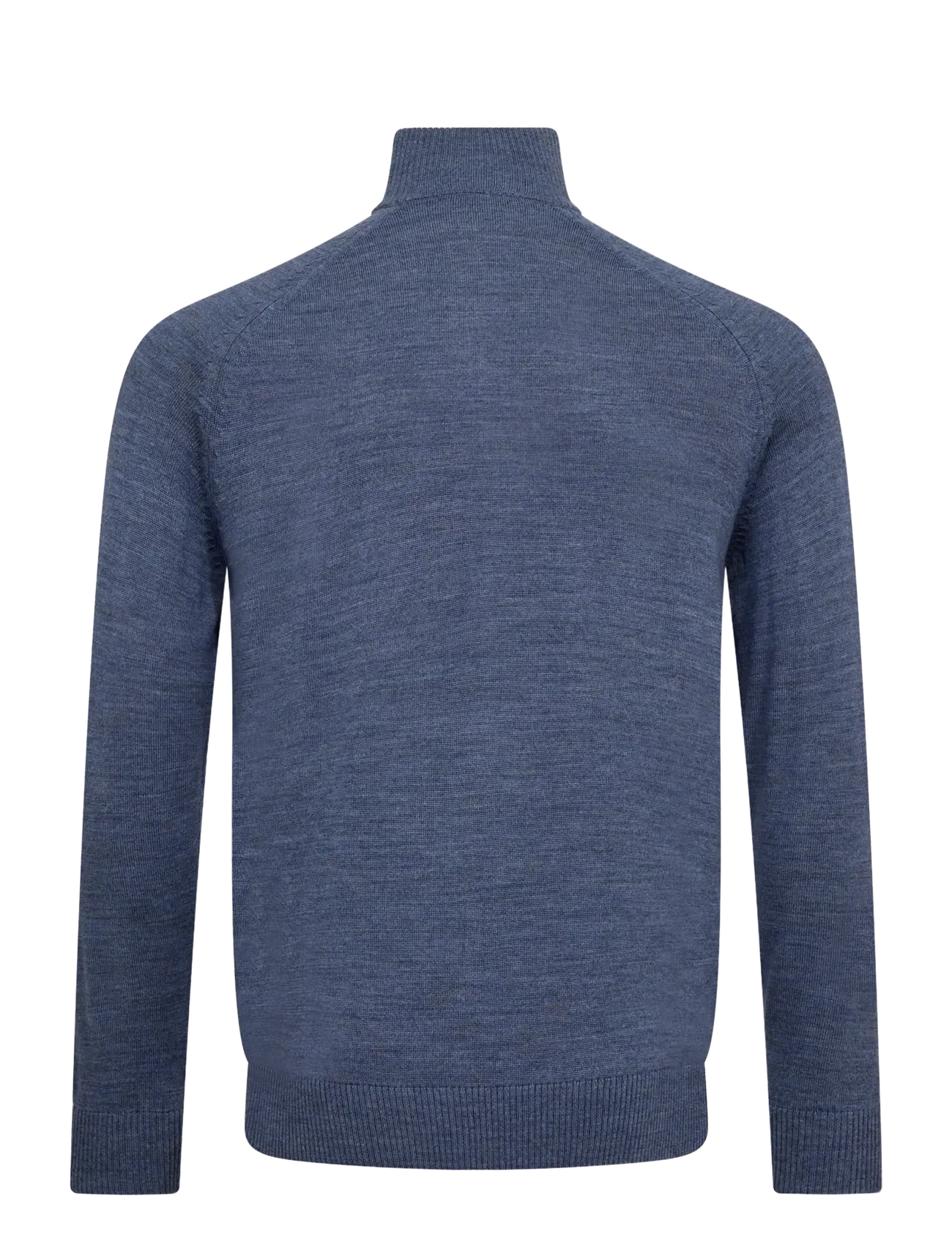 Bruun & Stengade - BS Pelle Regular Fit Knitwear - half zip jumpers - ocean - 1