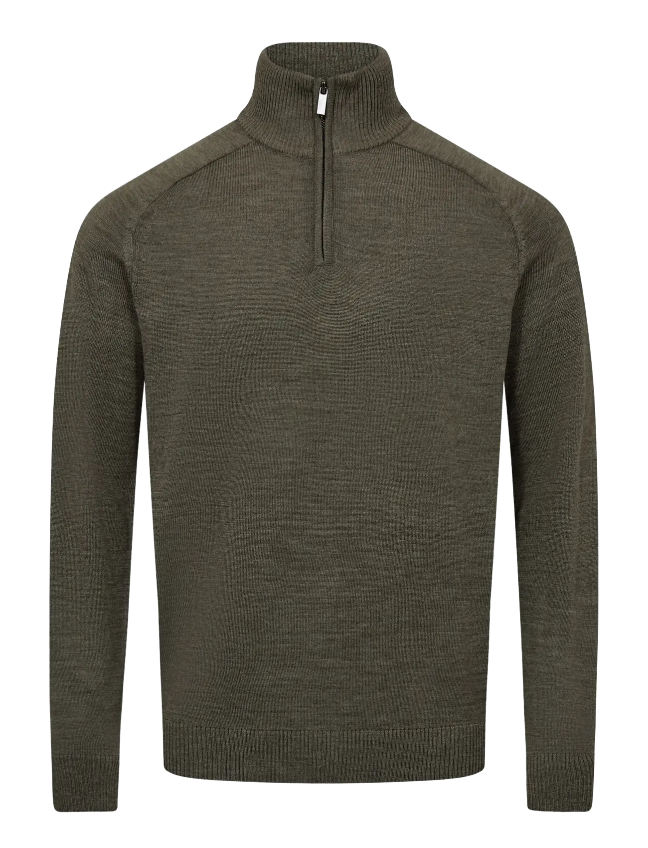 Bruun & Stengade BS Pelle Regular Fit Knitwear - Kleidung - OLIVE / khaki/green