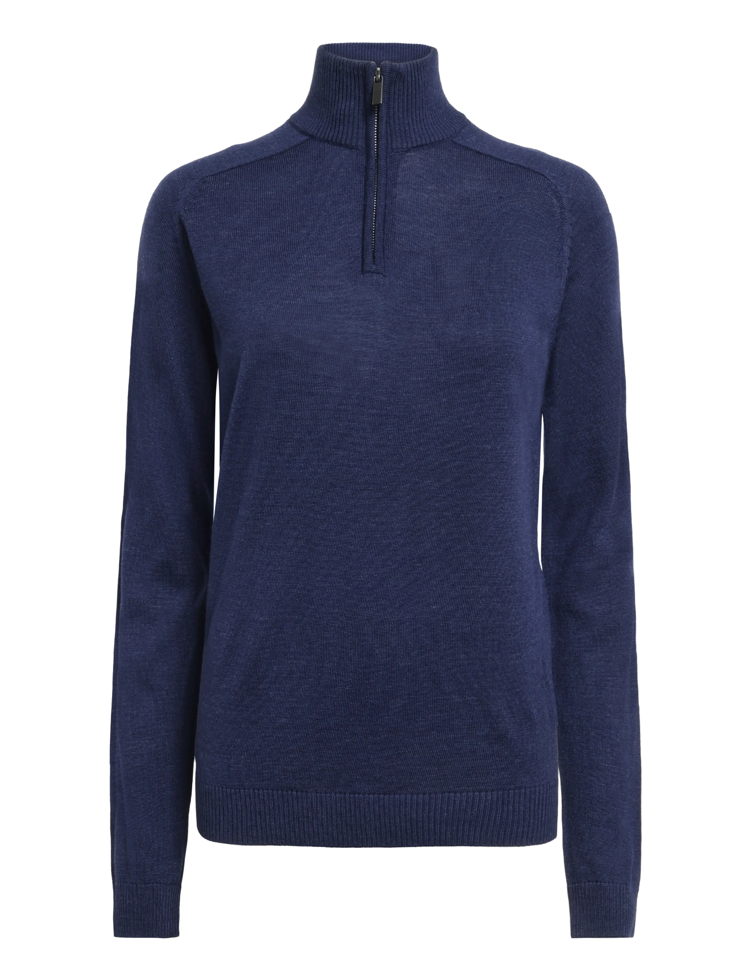 Bruun & Stengade BS Pelle Regular Fit Knitwear - Poolpika lukuga džemprid - THUNDER / navy