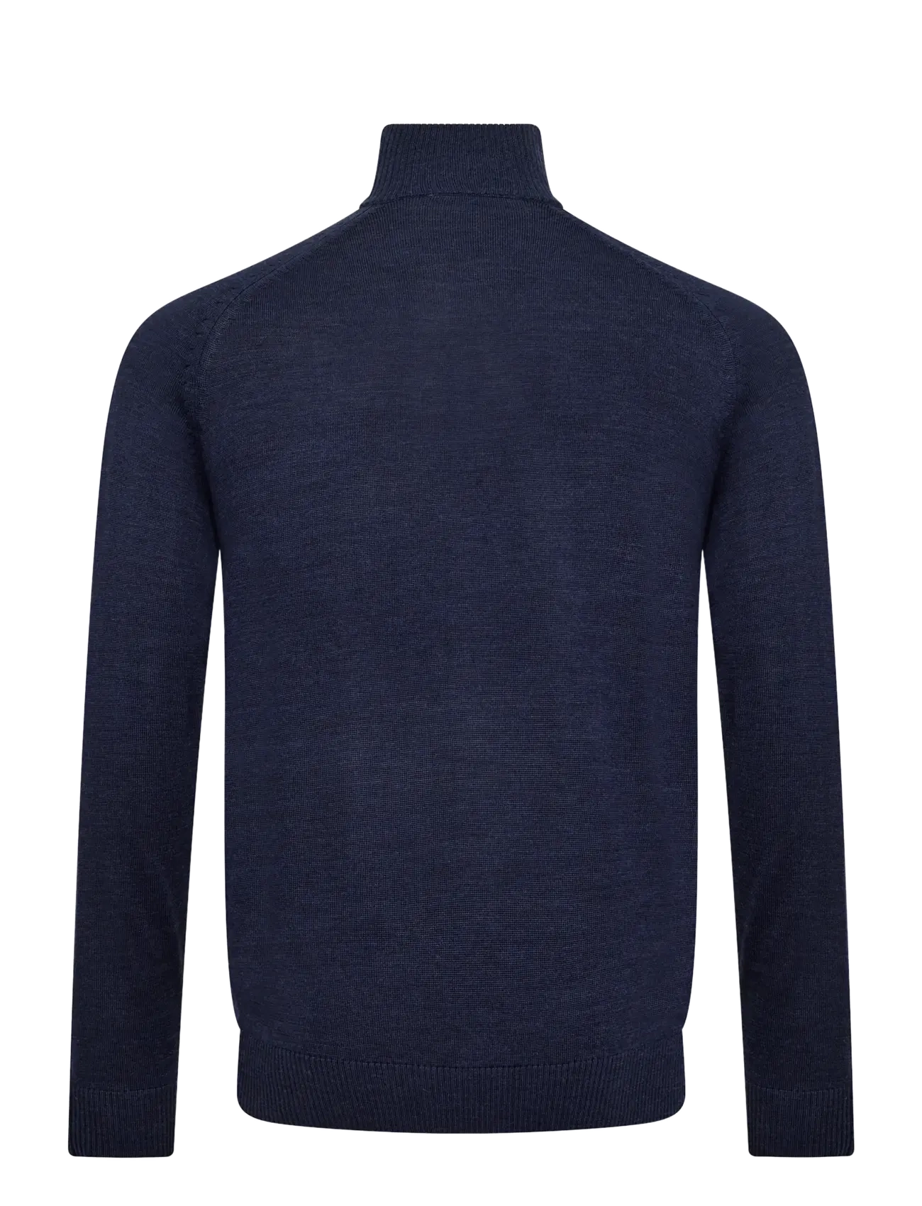 Bruun & Stengade - BS Pelle Regular Fit Knitwear - half zip jumpers - thunder - 1