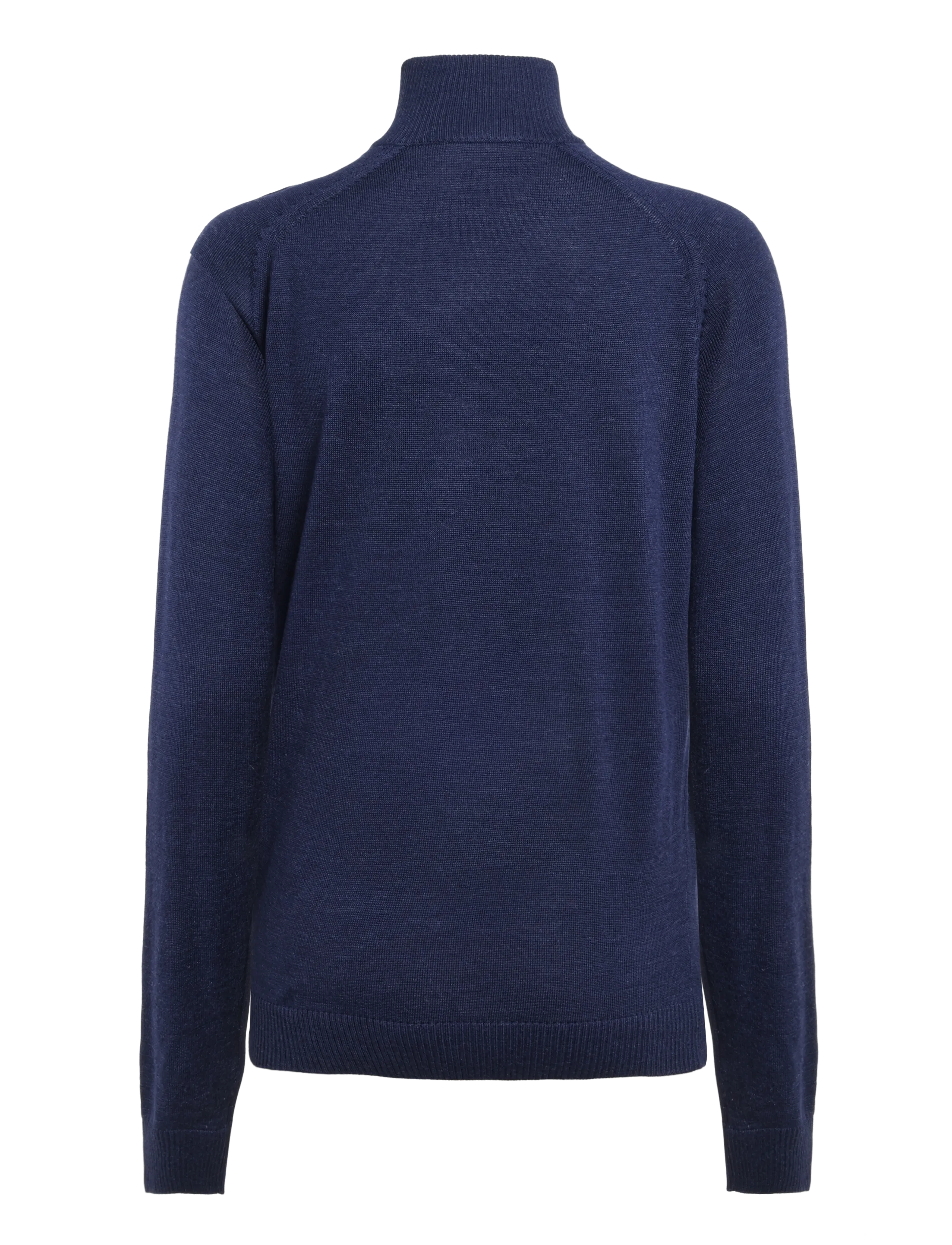 Bruun & Stengade - BS Pelle Regular Fit Knitwear - pullover mit halbem reißverschluss - thunder - 1