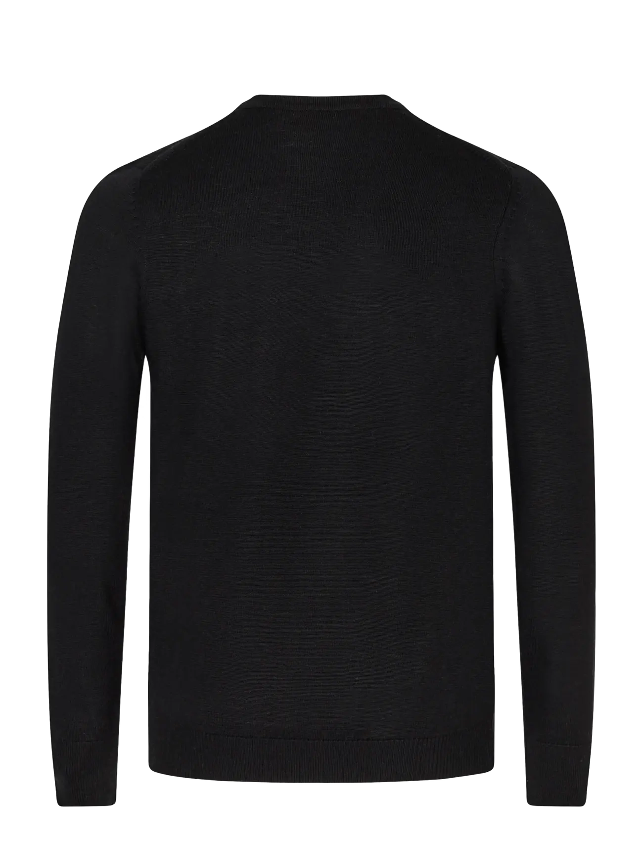 Bruun & Stengade - BS Jupiter Regular Fit Knitwear - rundhalsad - black - 1