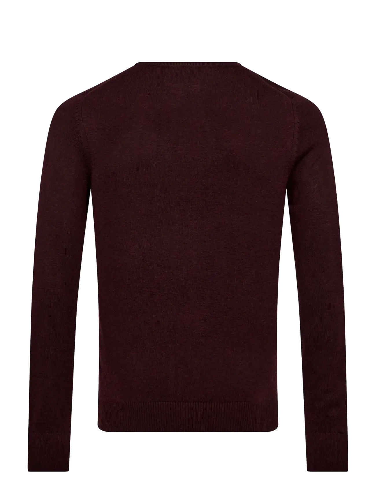 Bruun & Stengade - BS Jupiter Regular Fit Knitwear - rundhalsad - bordeaux - 1