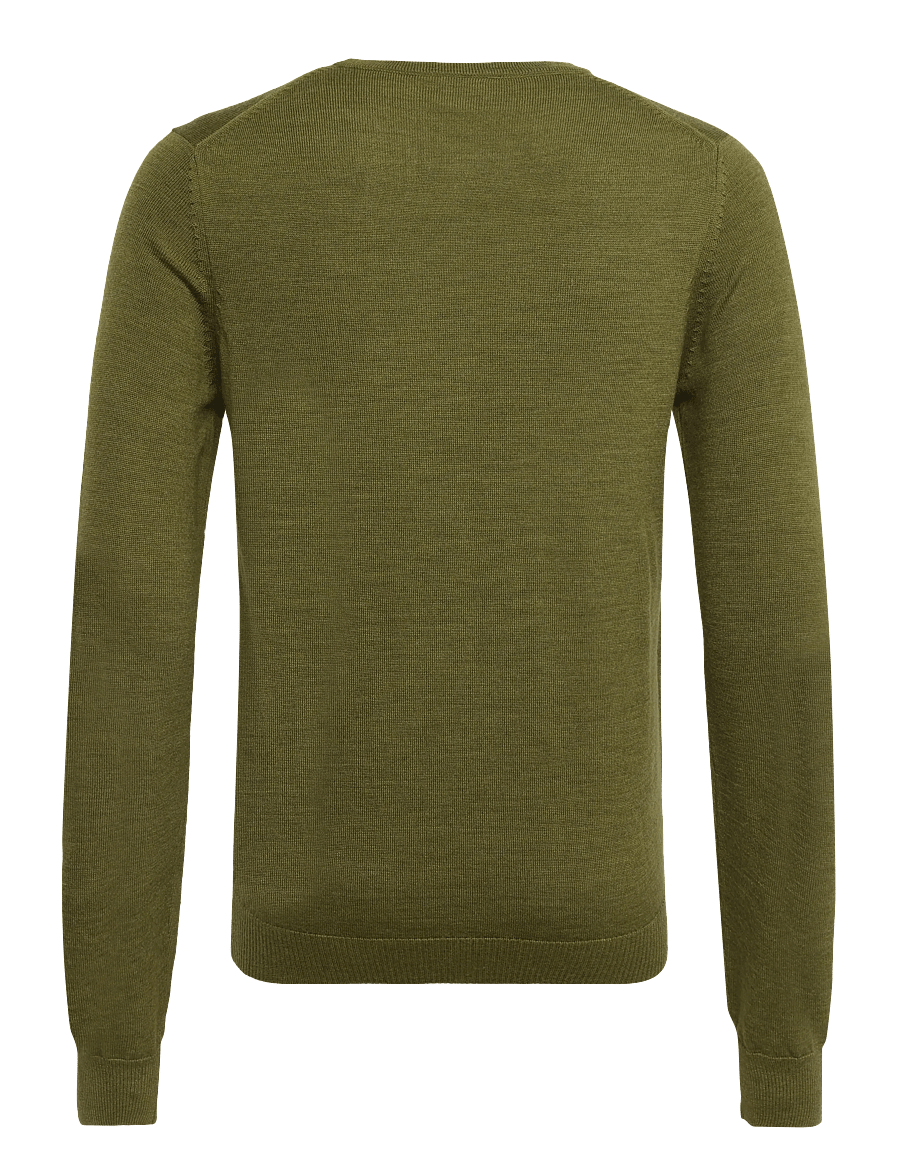 Bruun & Stengade - BS Jupiter Regular Fit Knitwear - rund hals - bright green - 2