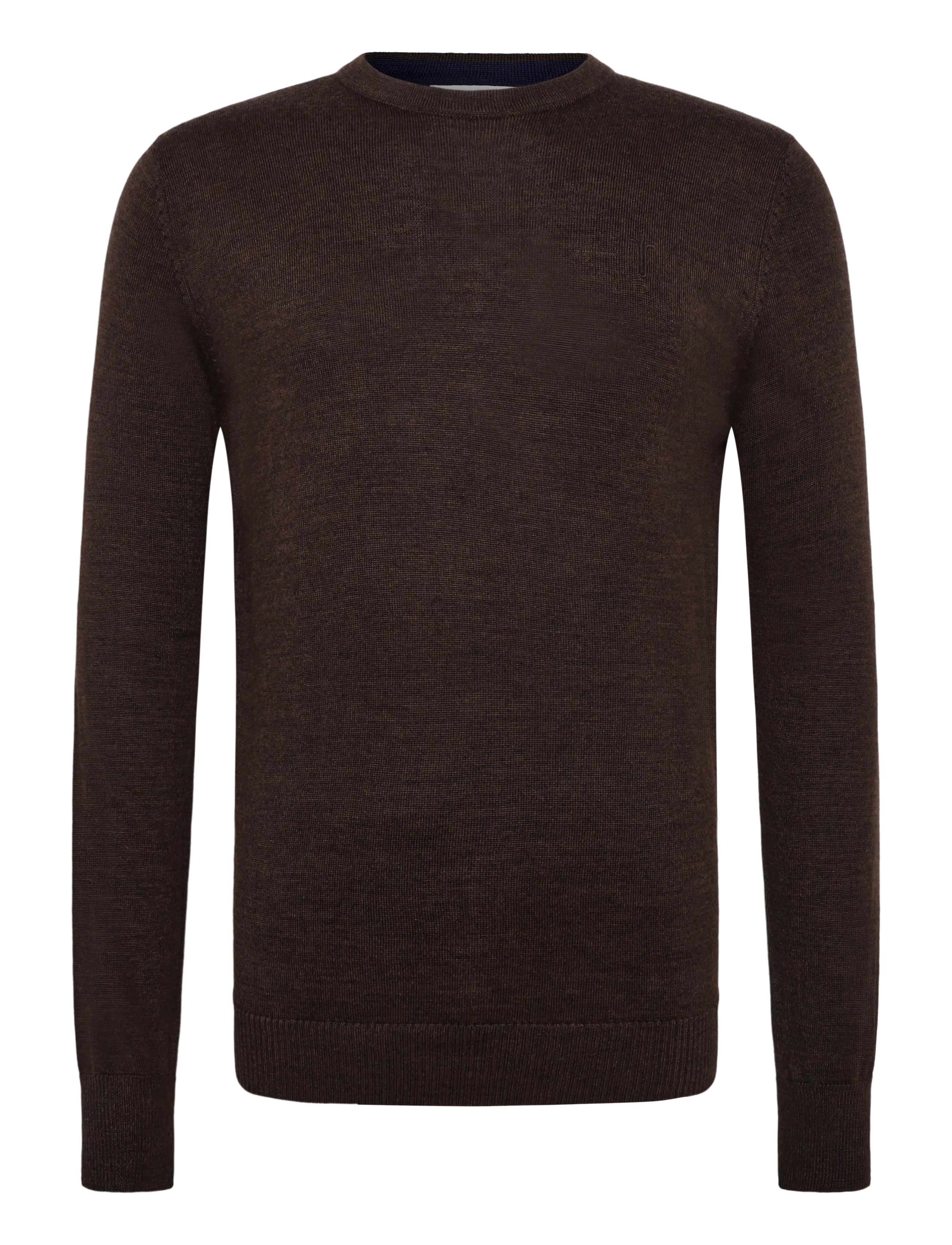 Bruun & Stengade BS Jupiter Regular Fit Knitwear - Strickmode - DARK BROWN / brown