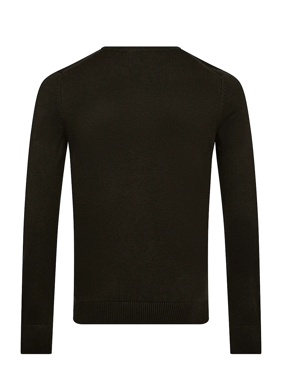 Bruun & Stengade - BS Jupiter Regular Fit Knitwear - rundhalsad - green - 1