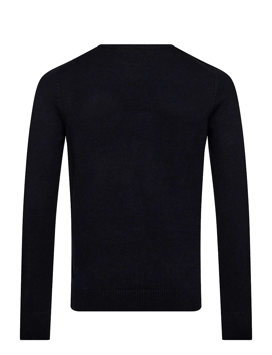 Bruun & Stengade - BS Jupiter Regular Fit Knitwear - rundhals - navy - 1