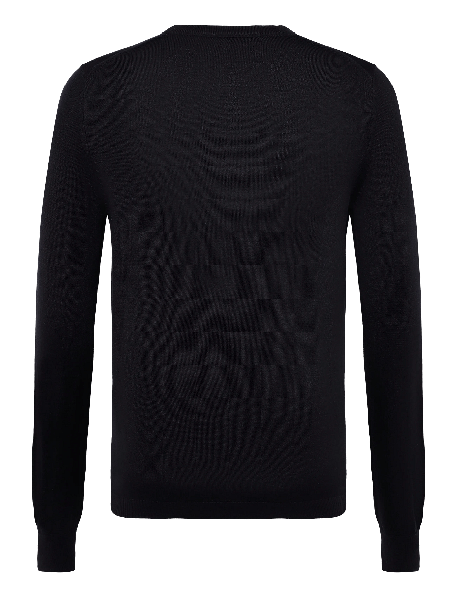 Bruun & Stengade - BS Jupiter Regular Fit Knitwear - round necks - navy - 1