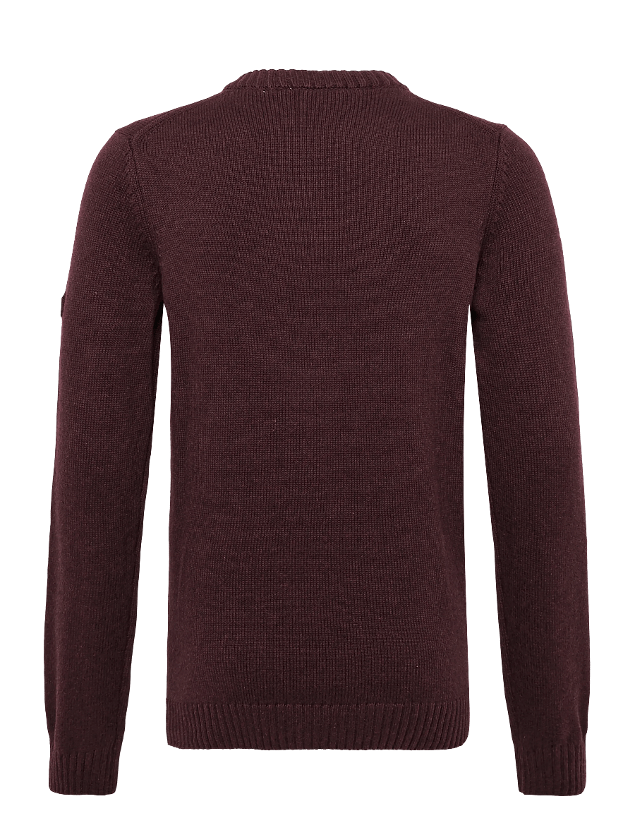 Bruun & Stengade - BS Rapa Regular Fit Knitwear - round necks - bordeaux - 2