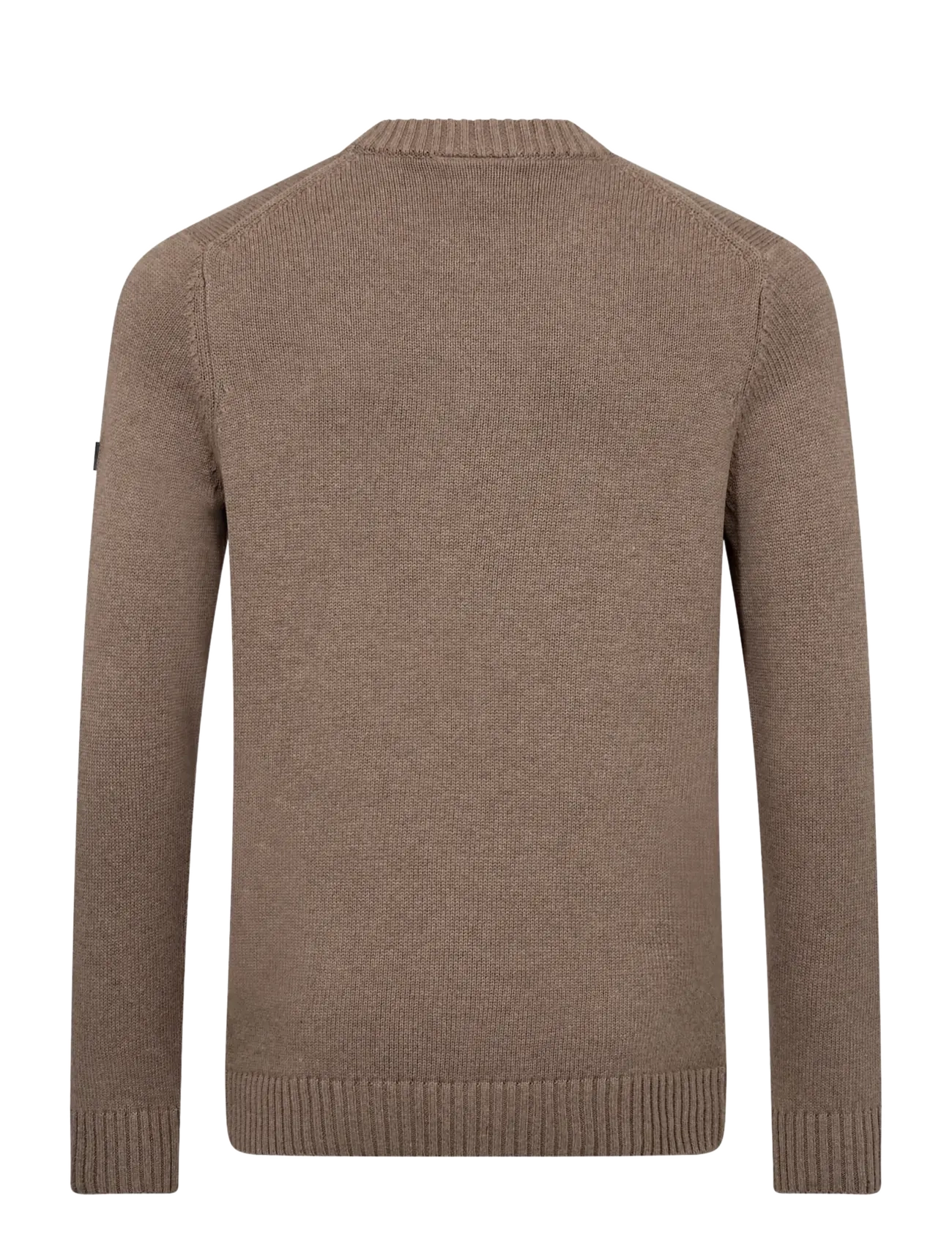 Bruun & Stengade - BS Rapa Regular Fit Knitwear - rundhalsad - brown - 1