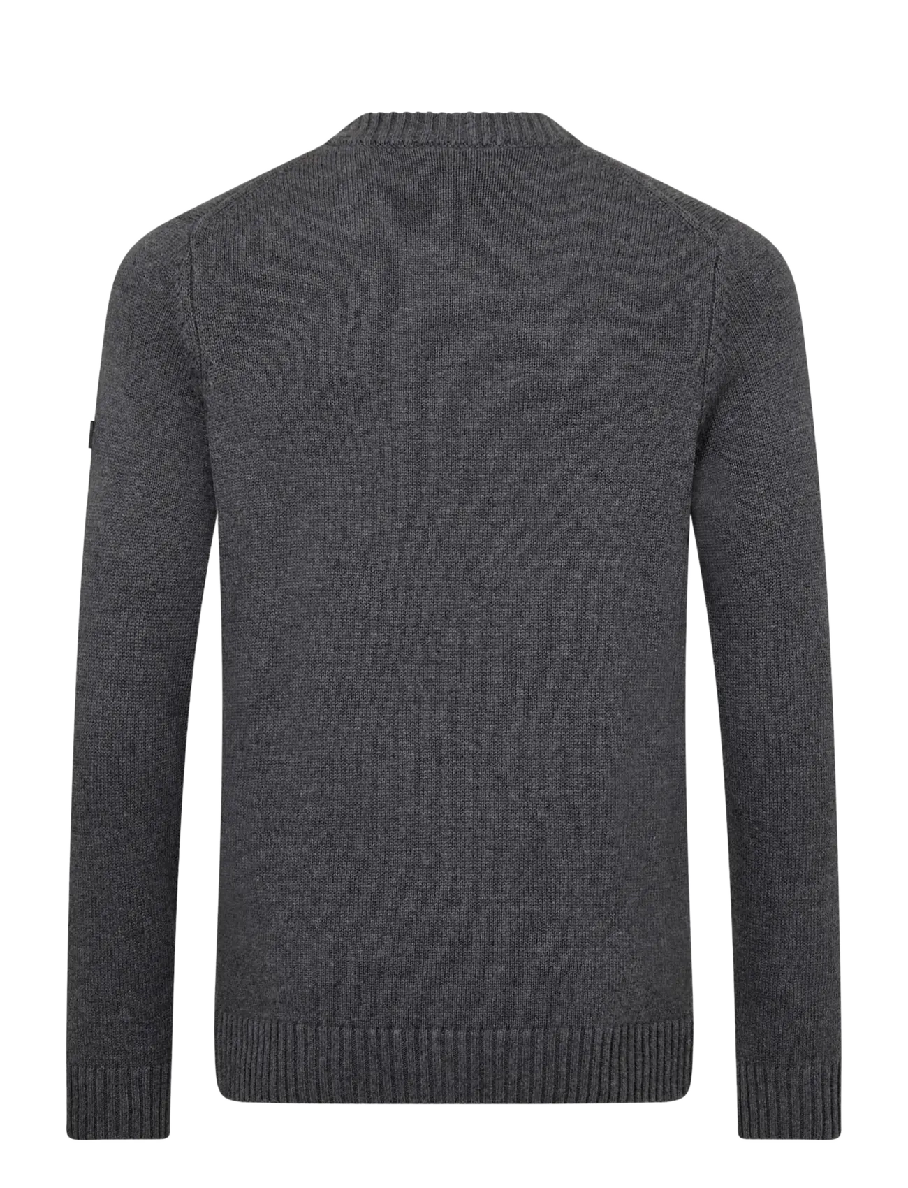 Bruun & Stengade - BS Rapa Regular Fit Knitwear - rundhalsad - grey - 1