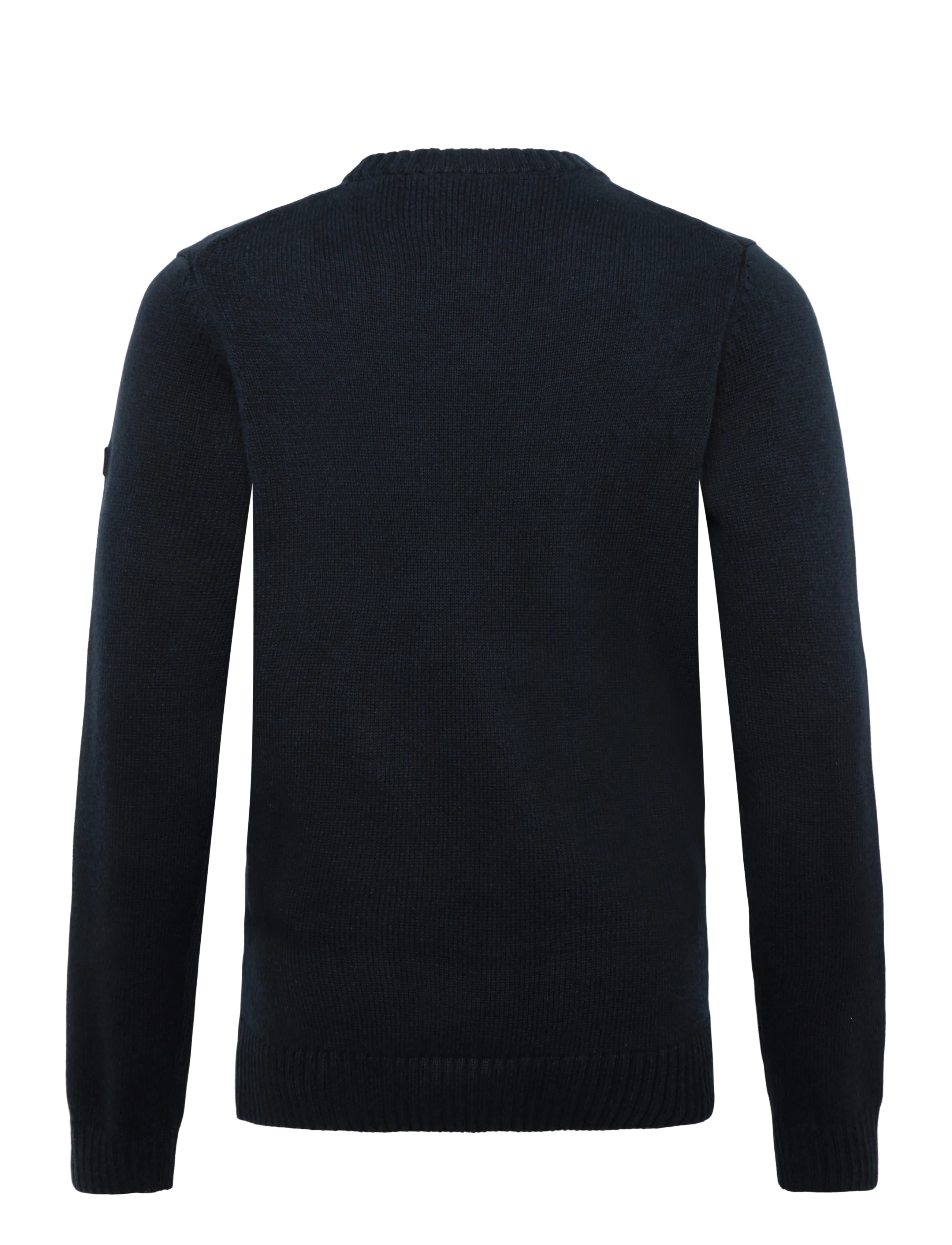 Bruun & Stengade - BS Rapa Regular Fit Knitwear - rundhalsad - navy - 2