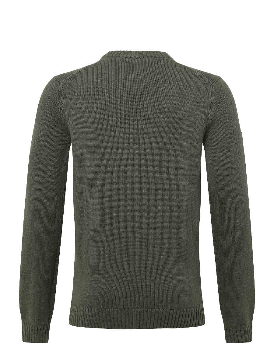 Bruun & Stengade - BS Rapa Regular Fit Knitwear - round necks - olive - 2