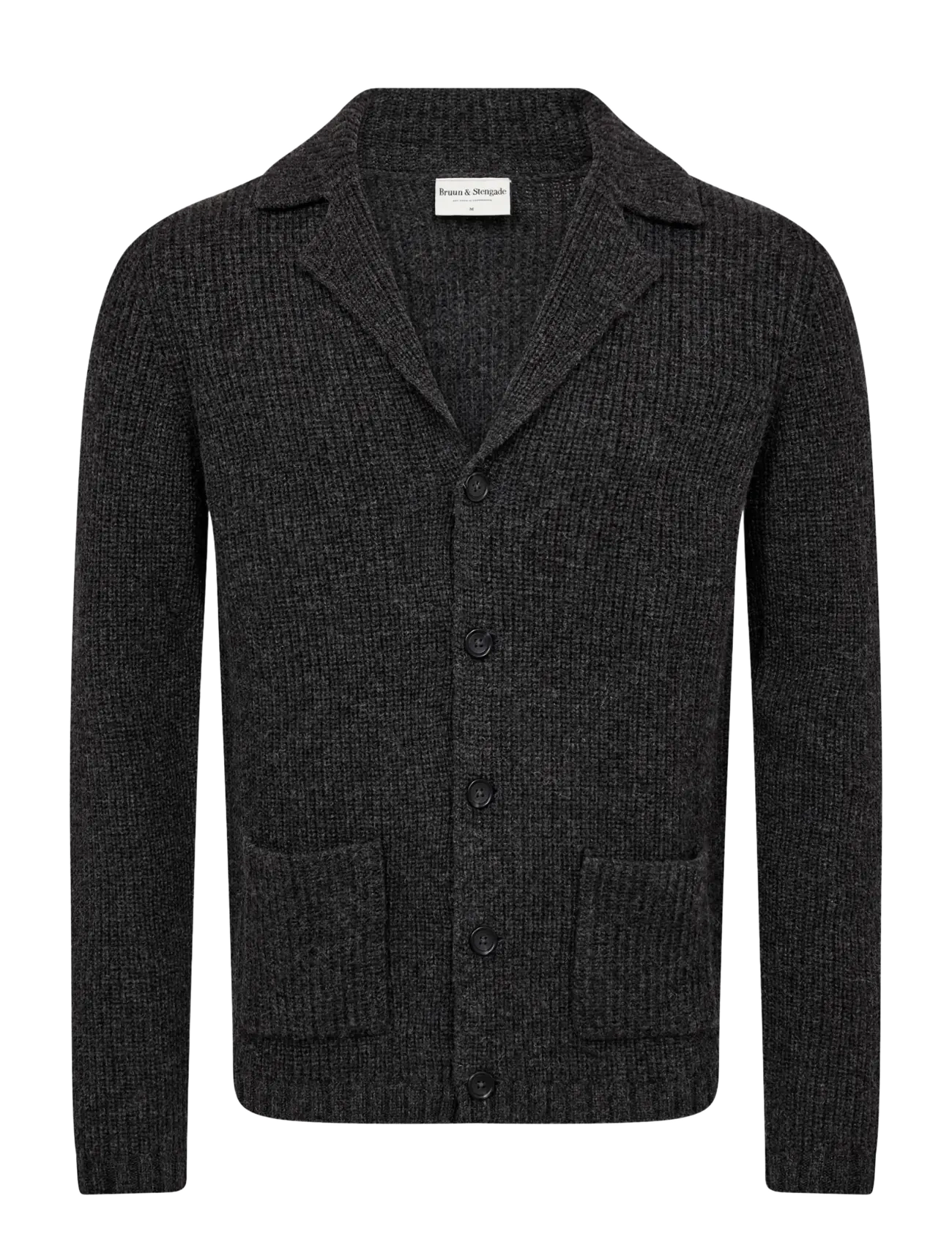 Bruun & Stengade - BS Nauru Regular Fit Knitwear - dark grey - 1