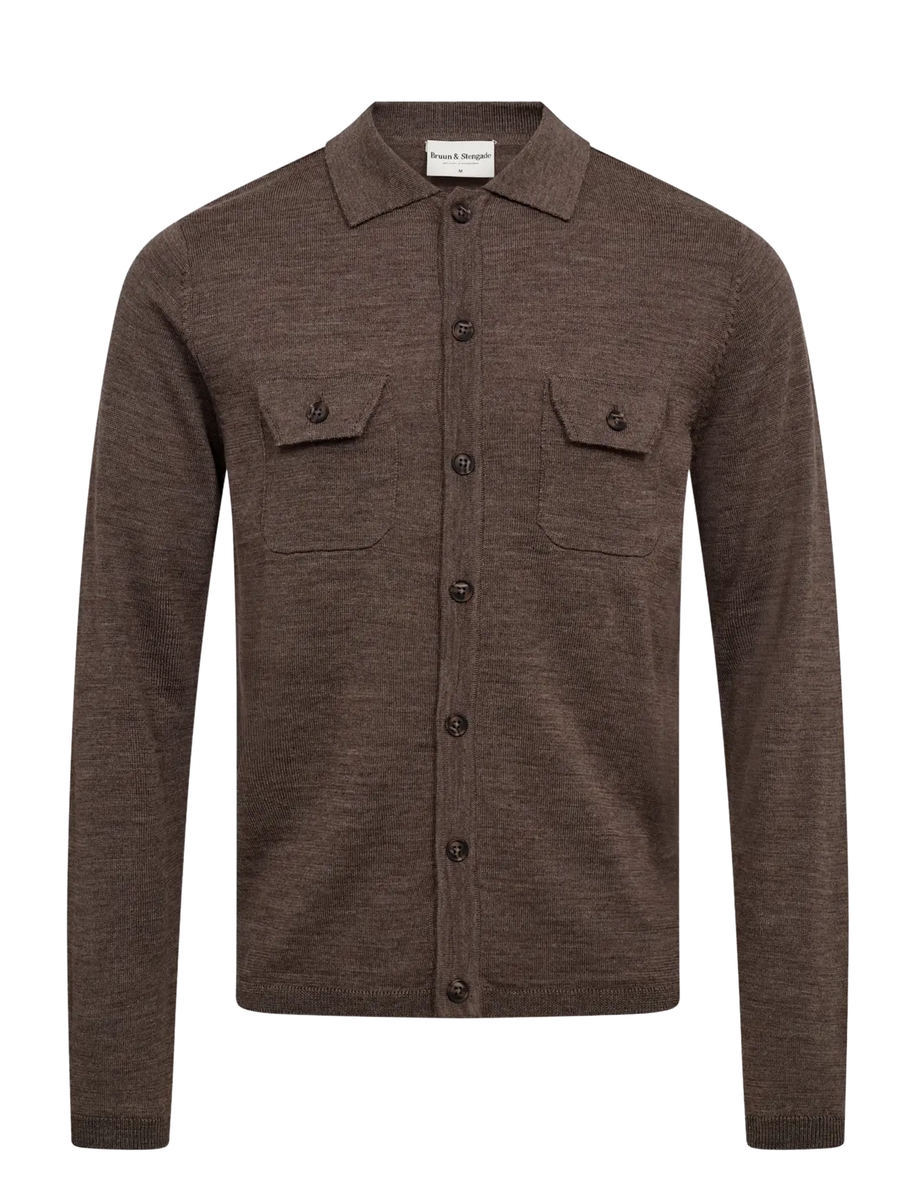 Bruun & Stengade - BS Zaouma Regular Fit Knitwear - dark brown - 1