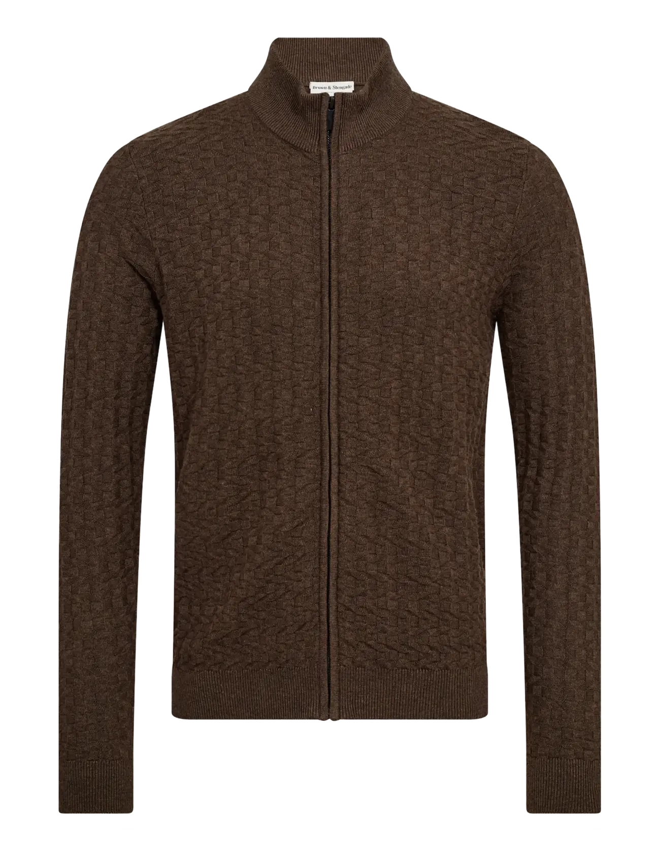 Bruun & Stengade - BS Mastor Regular Fit Knitwear - strickjacken - forest - 1