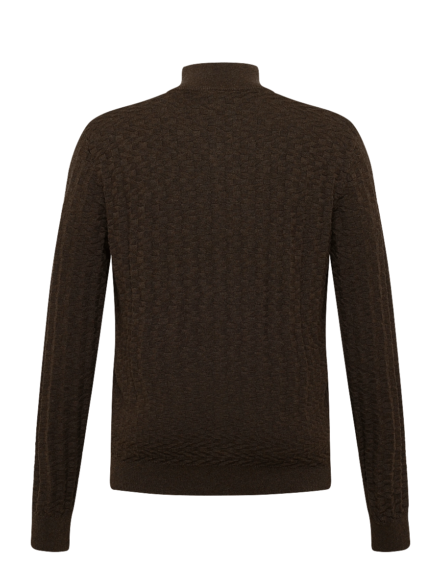 Bruun & Stengade - BS Mastor Regular Fit Knitwear - cardigans - forest - 2