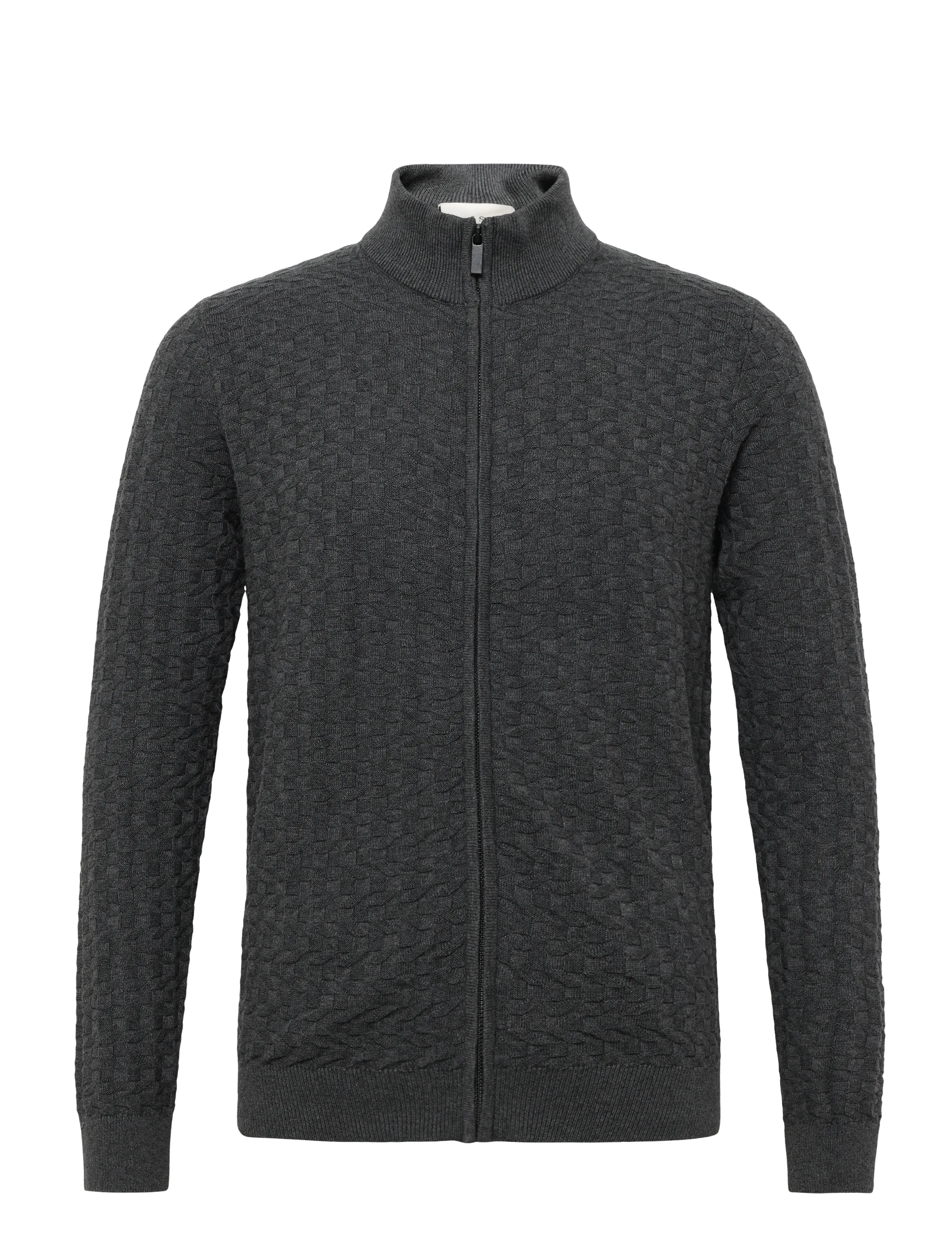 Bruun & Stengade BS Mastor Regular Fit Knitwear - Strickmode - GREY / grey