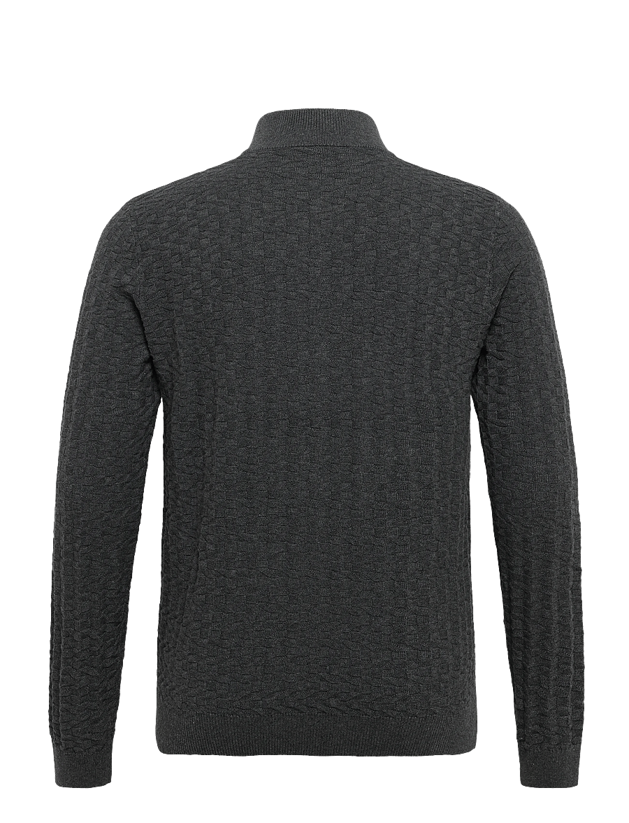 Bruun & Stengade - BS Mastor Regular Fit Knitwear - kardiganid - grey - 2