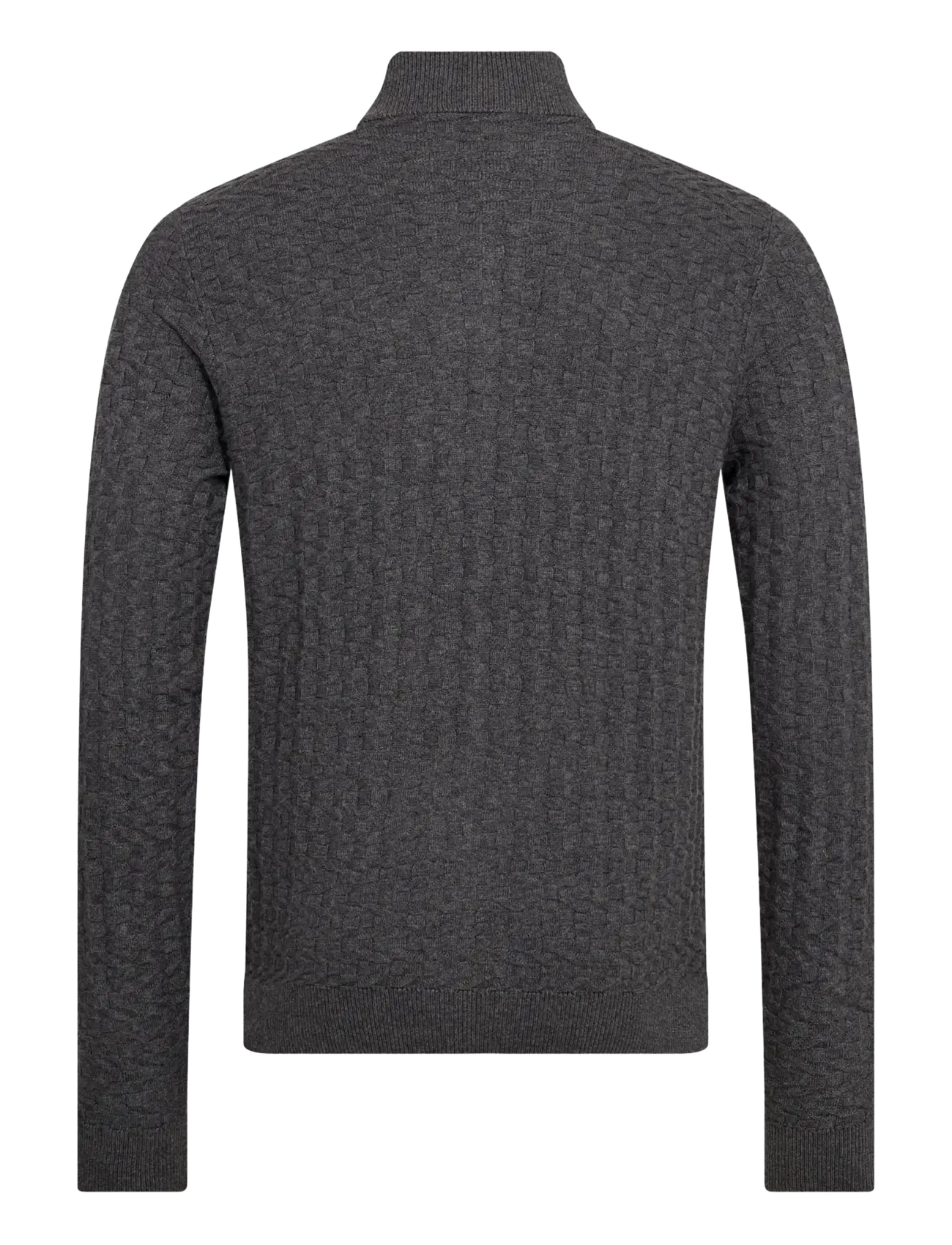 Bruun & Stengade - BS Mastor Regular Fit Knitwear - cardigans - grey - 1