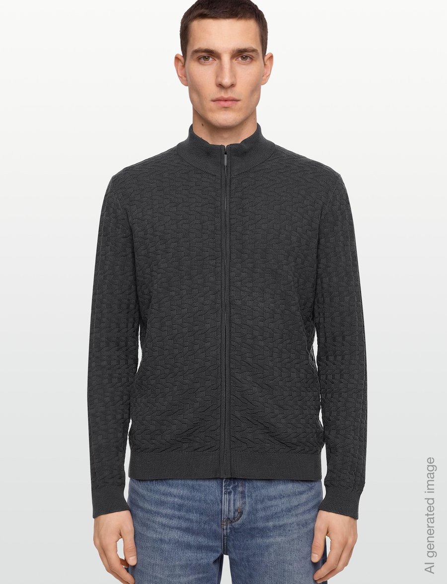 Bruun & Stengade - BS Mastor Regular Fit Knitwear - kardiganid - grey - 3