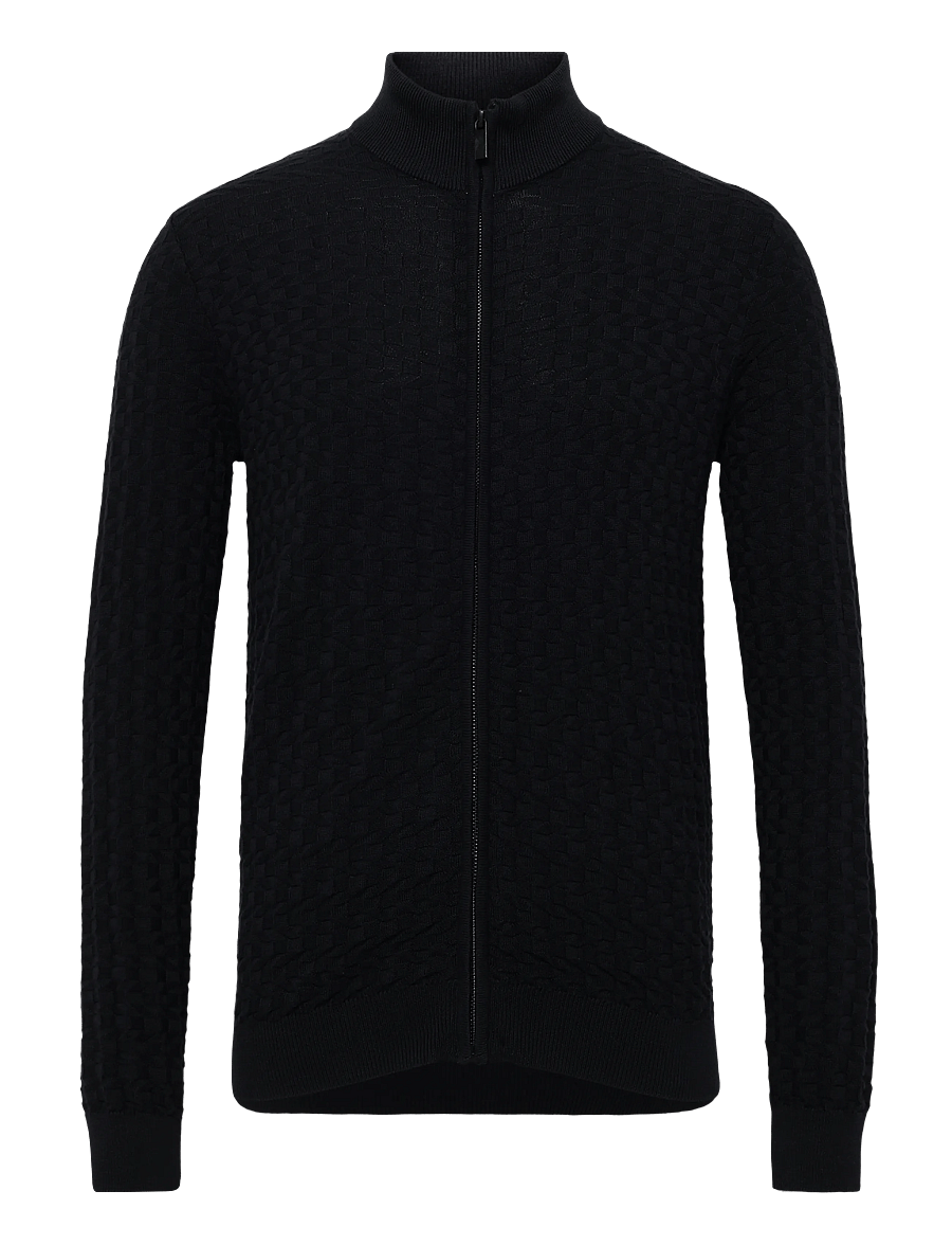 Bruun & Stengade - BS Mastor Regular Fit Knitwear - mallistot - navy - 1