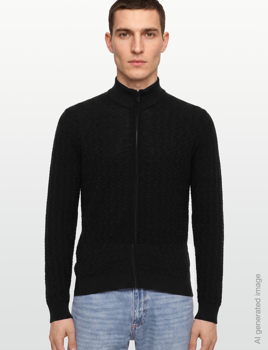 Bruun & Stengade - BS Mastor Regular Fit Knitwear - mallistot - navy - 3