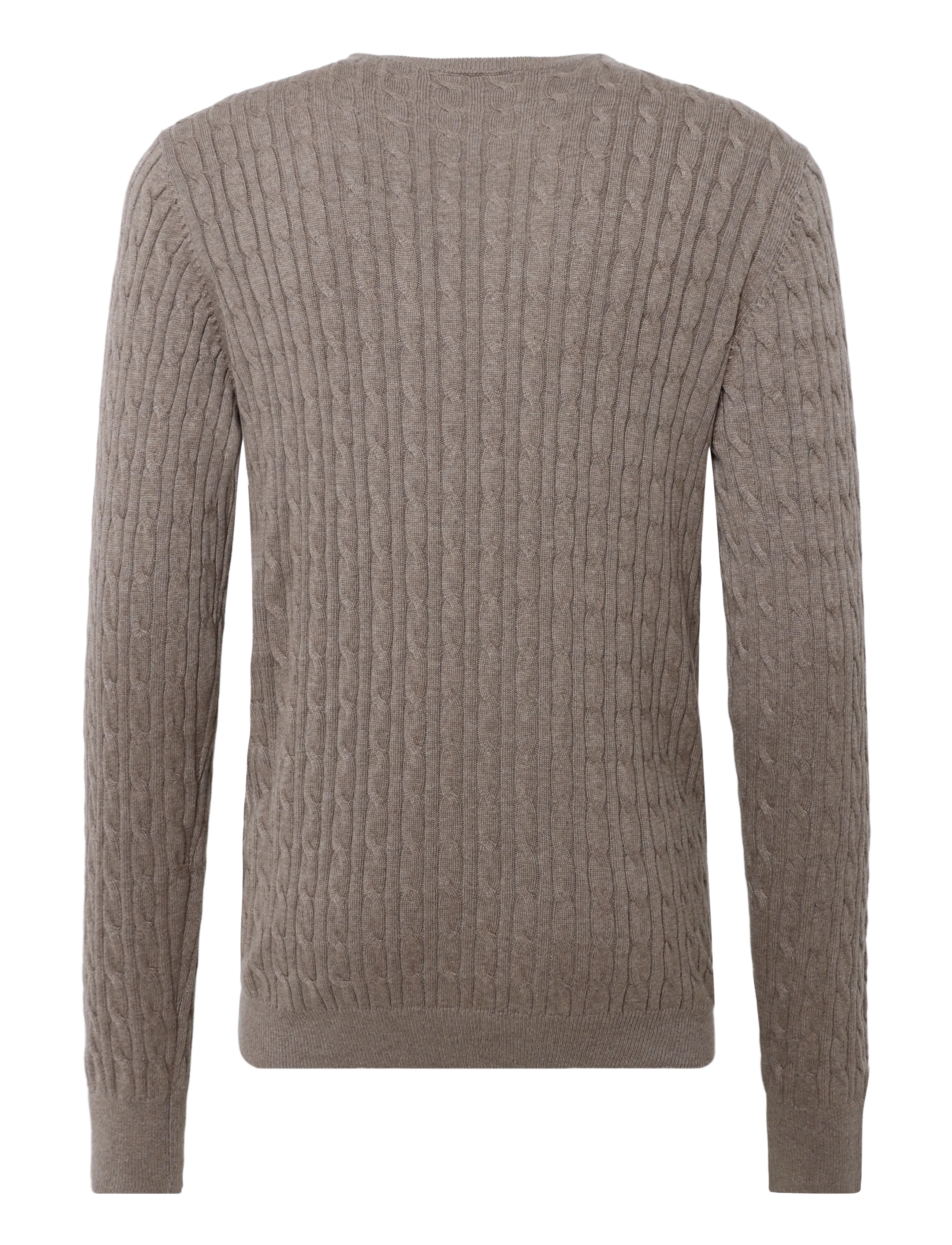 Bruun & Stengade - BS Guizchou Regular Fit Knitwear - rundhals - brown - 1