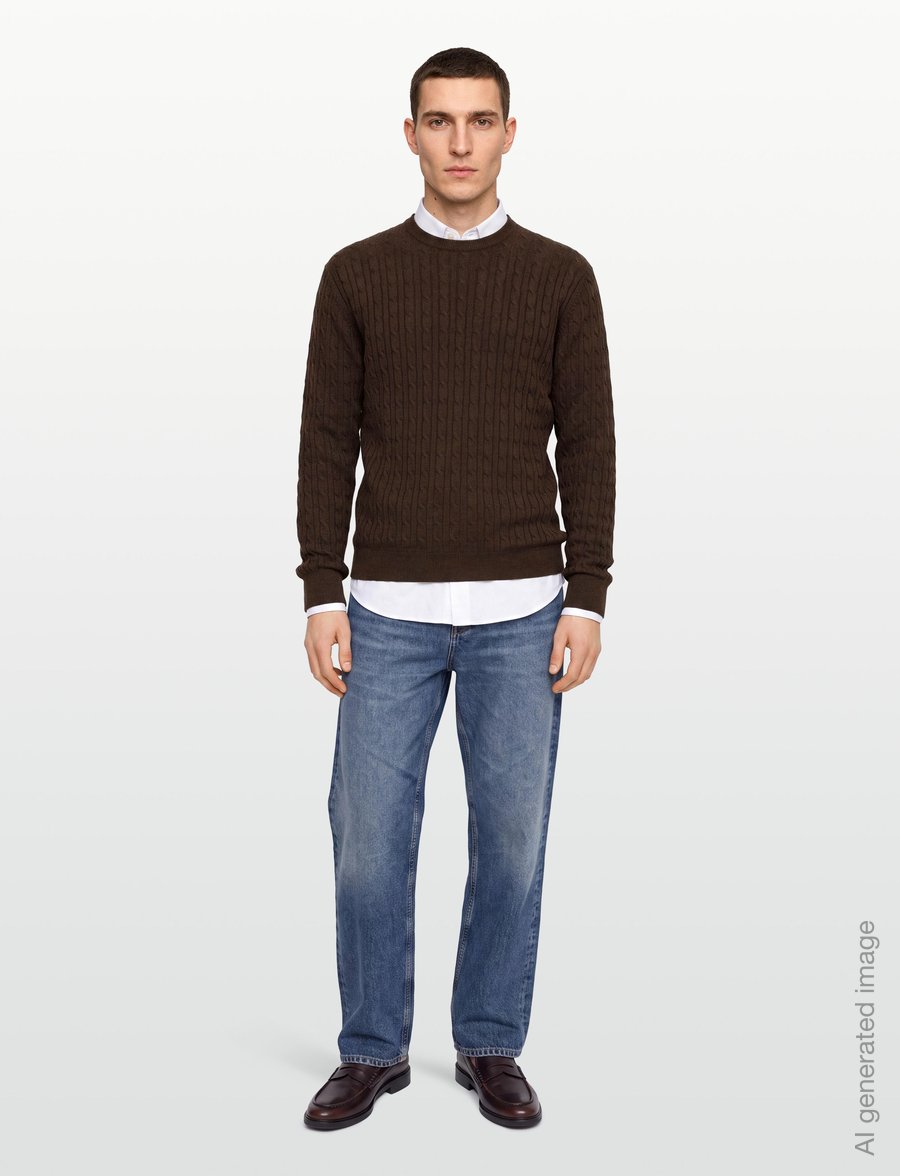 Bruun & Stengade - BS Guizchou Regular Fit Knitwear - rundhals - forest - 0