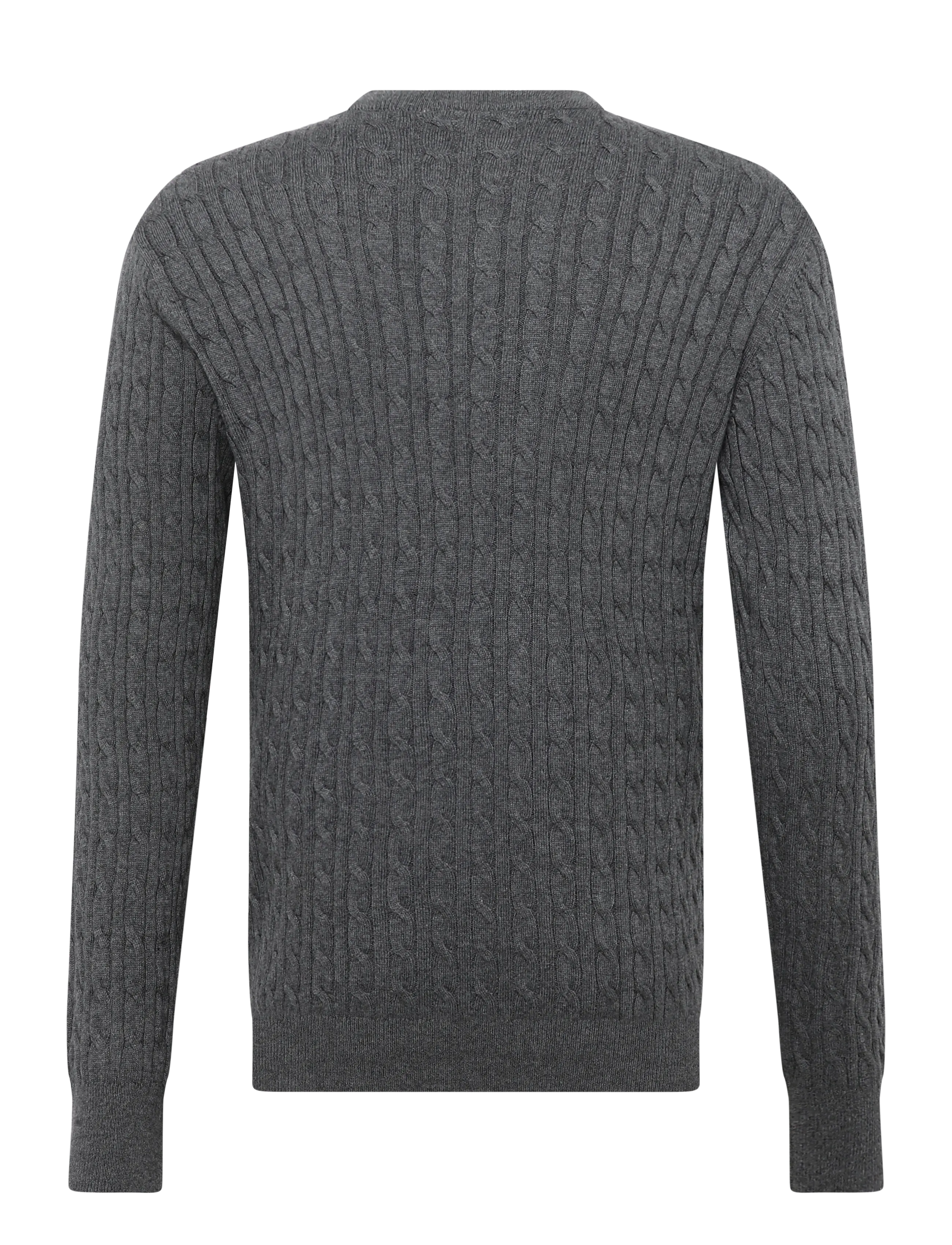 Bruun & Stengade - BS Guizchou Regular Fit Knitwear - rundhals - grey - 2