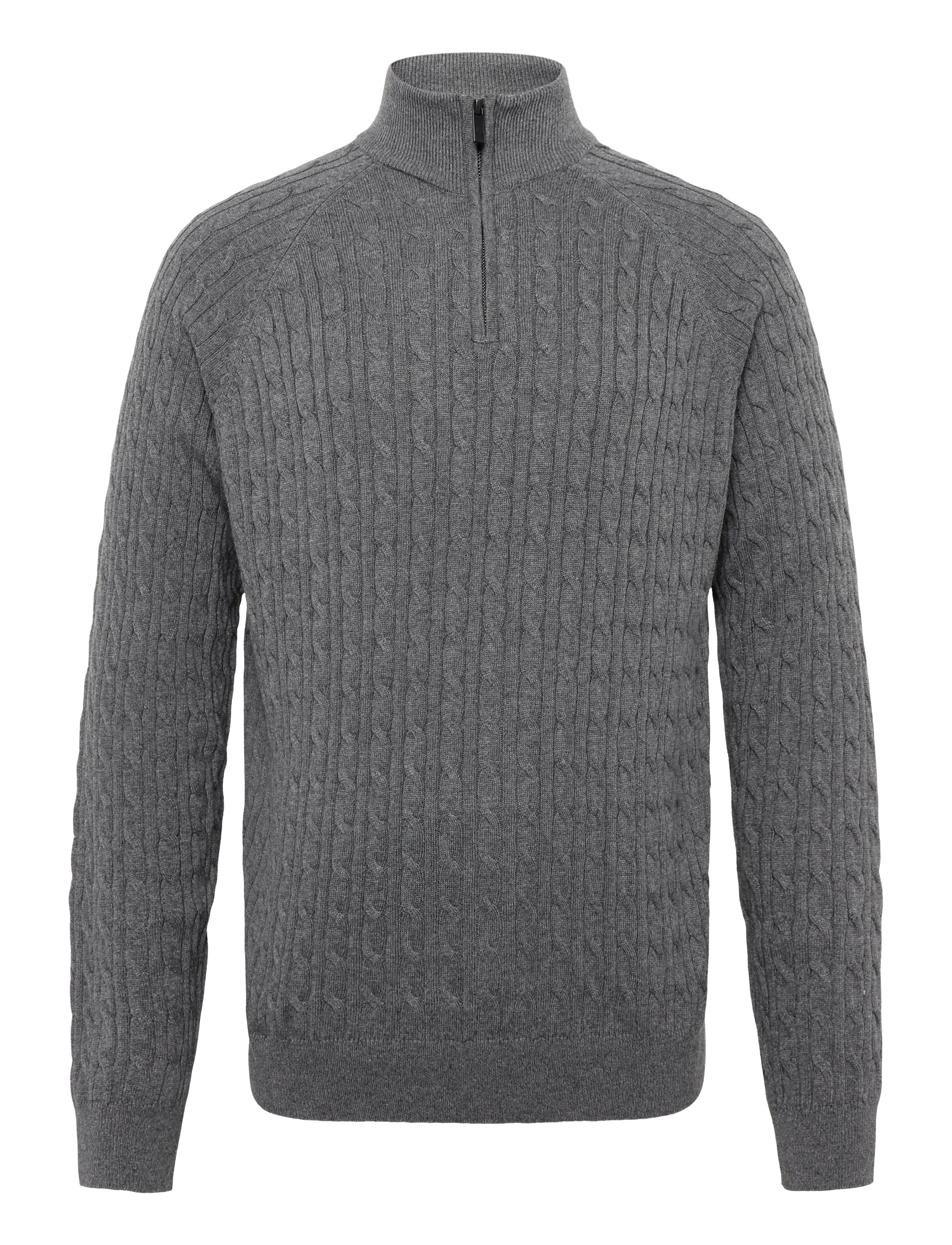 Bruun & Stengade BS Simbel Regular Fit Knitwear - Stickat - GREY / grey