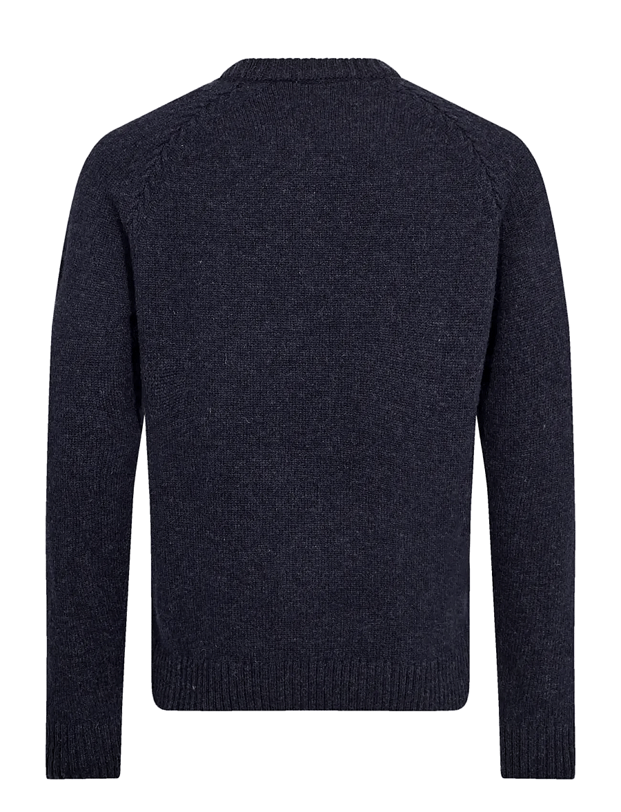Bruun & Stengade - BS Punta Regular Fit Knitwear - round necks - grey - 2