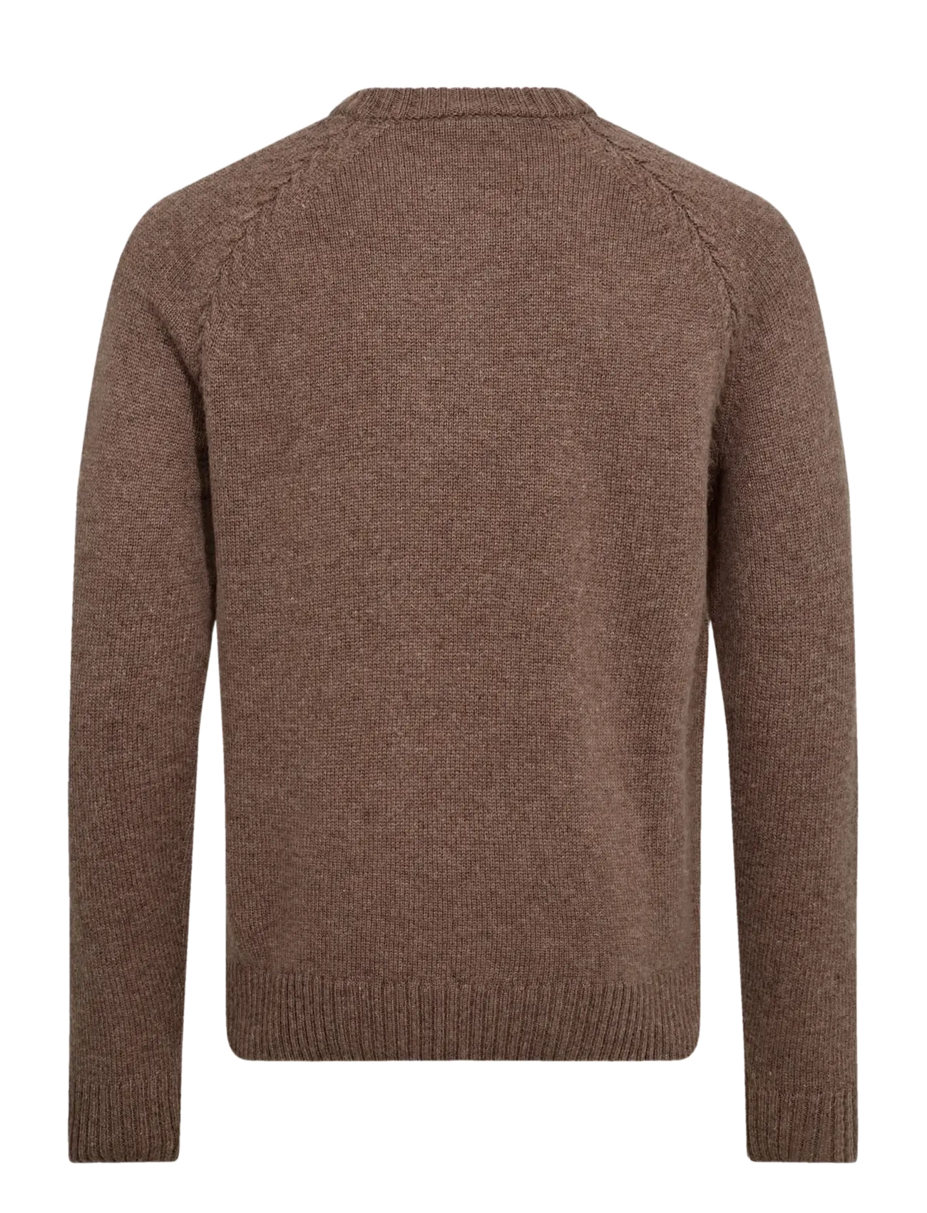 Bruun & Stengade - BS Punta Regular Fit Knitwear - rund hals - mink - 2