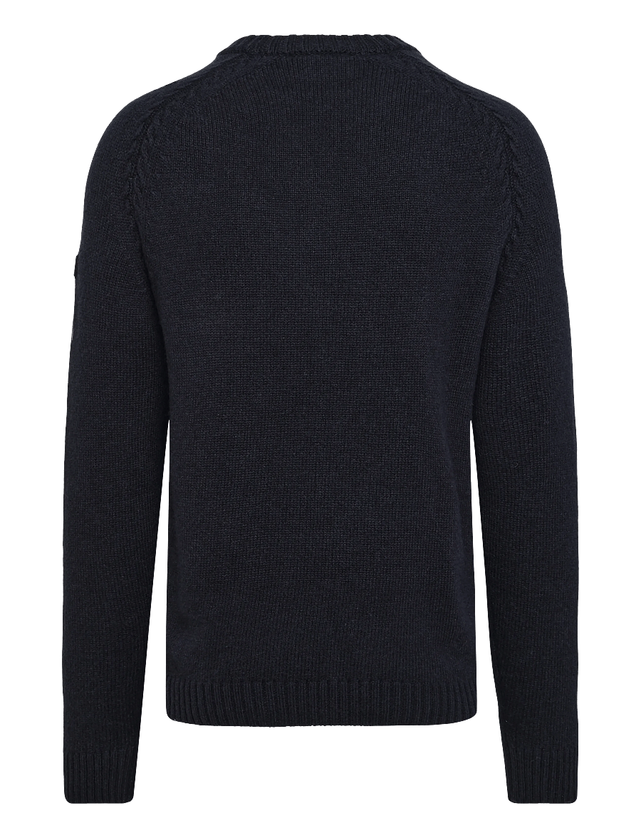 Bruun & Stengade - BS Punta Regular Fit Knitwear - rundhals - navy - 2