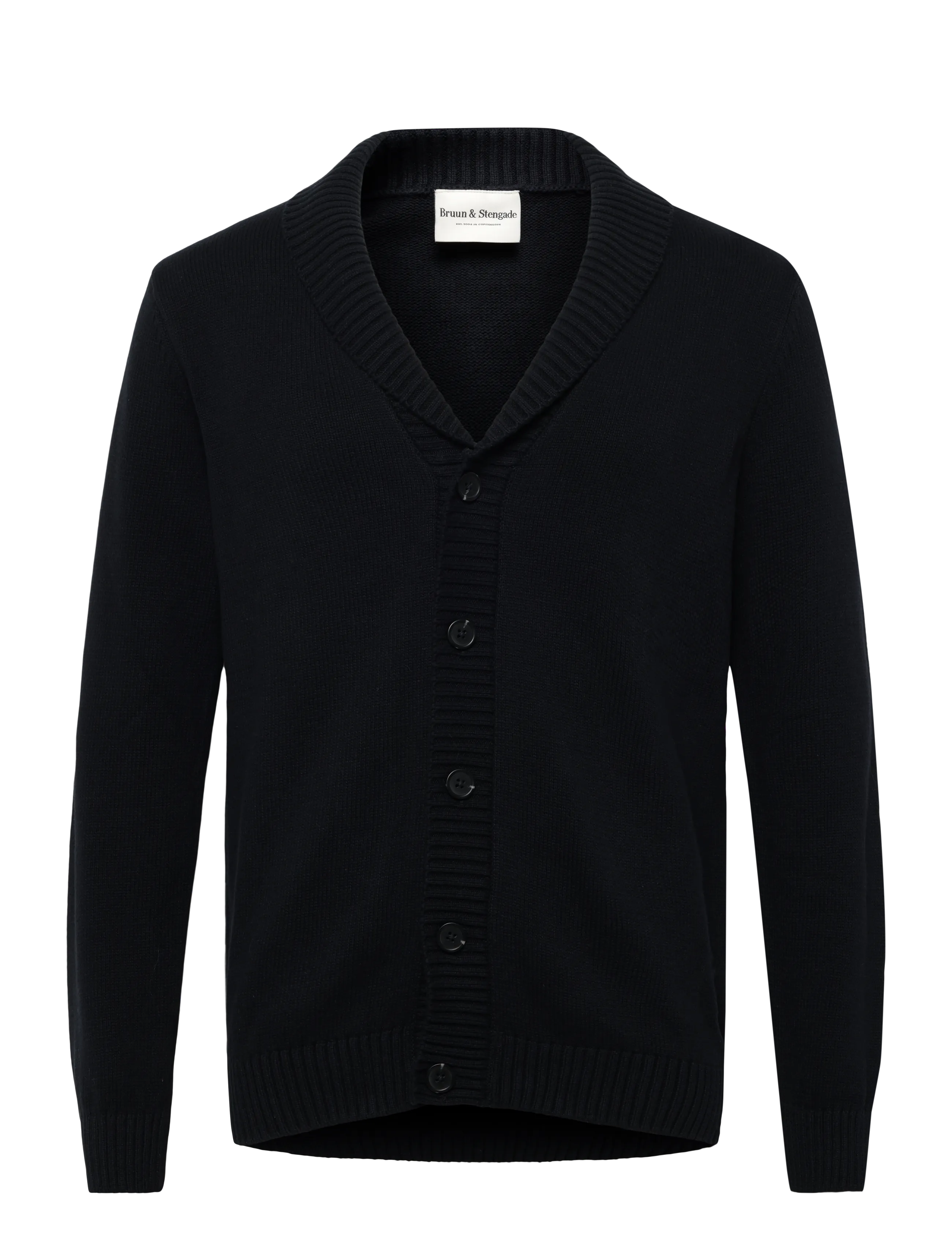 Bruun & Stengade BS Bjarte Regular Fit Knitwear - Vis alt - NAVY / navy