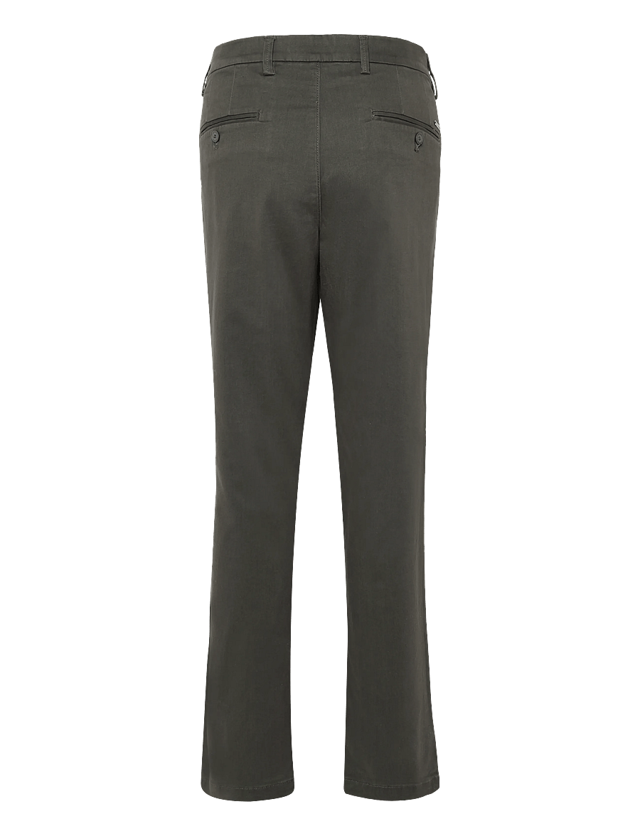 Bruun & Stengade - BS Mizan Regular Fit Chinos - chinos - green - 2