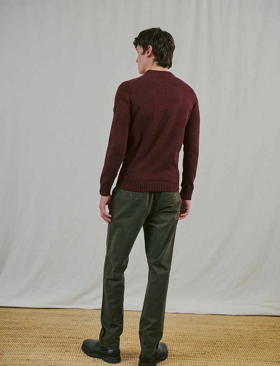 Bruun & Stengade - BS Mizan Regular Fit Chinos - chinos - green - 0