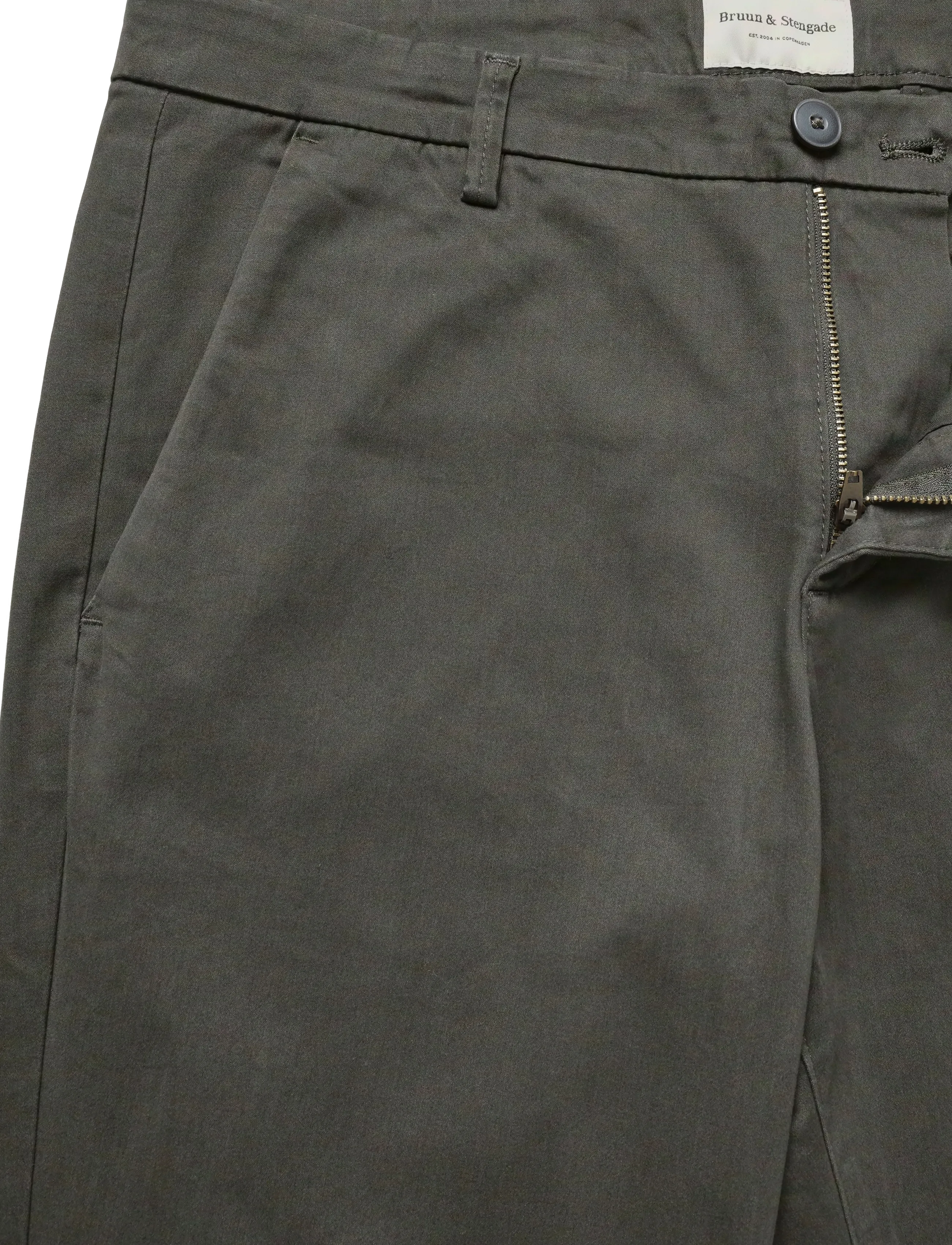 Bruun & Stengade - BS Mizan Regular Fit Chinos - chinos - green - 5