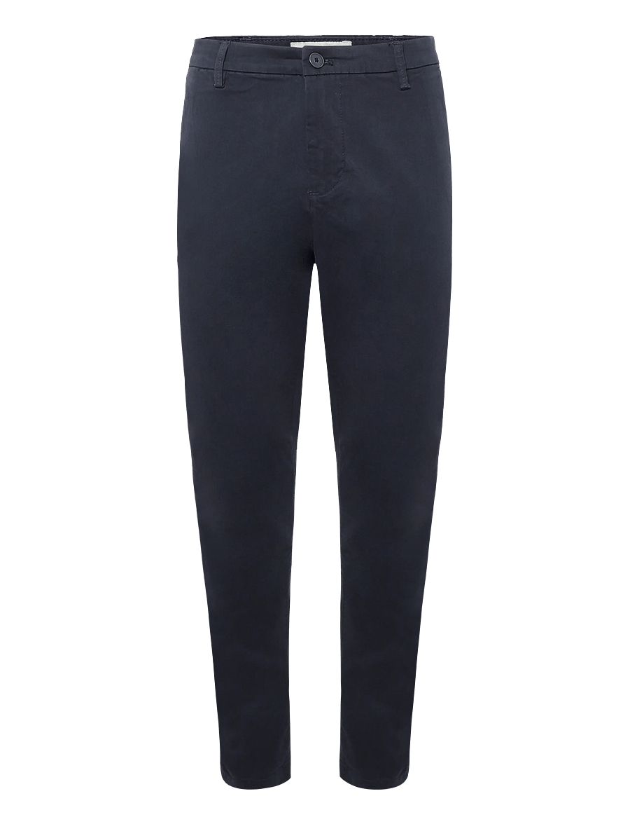 Bruun & Stengade - BS Mizan Regular Fit Chinos - chinos - navy - 1