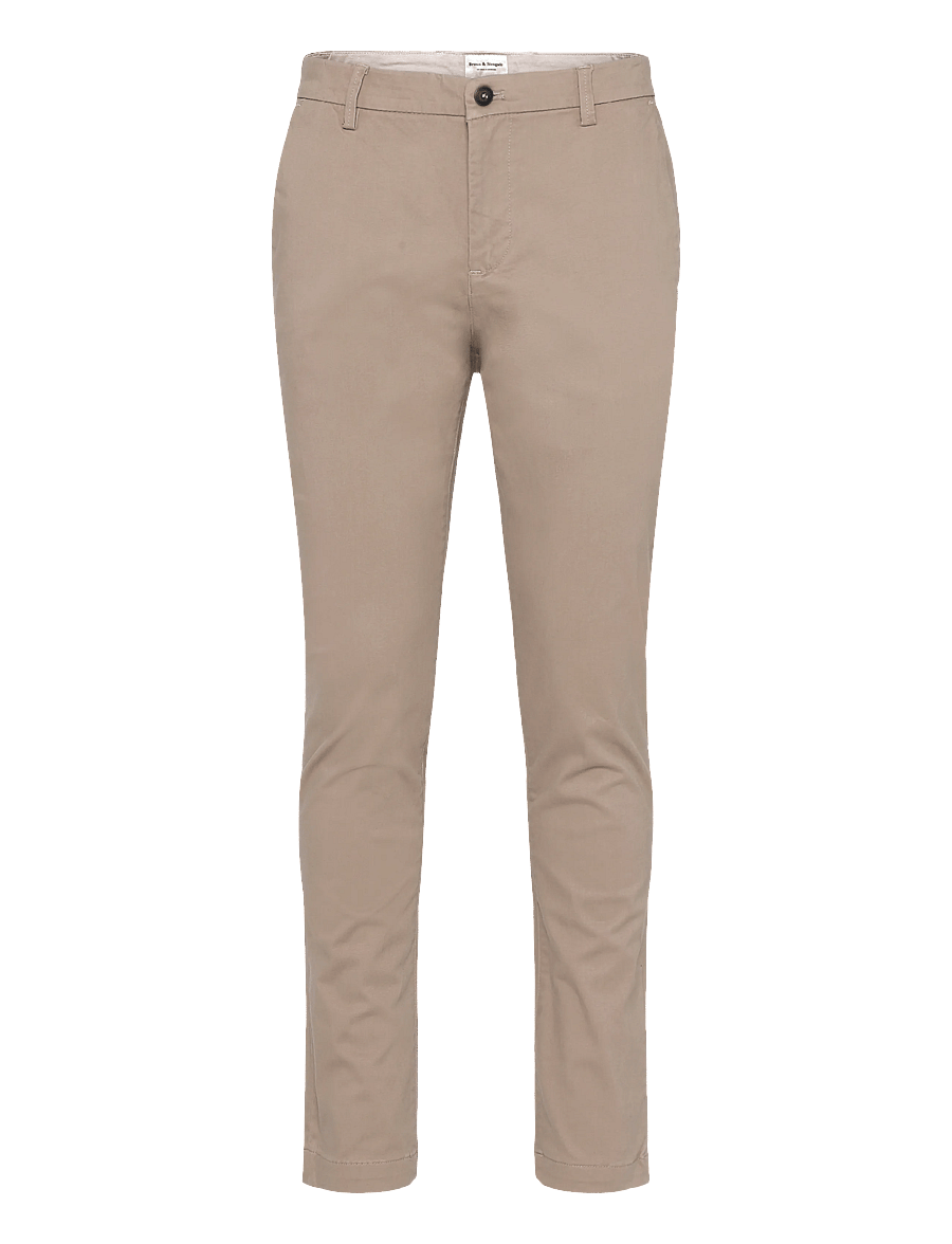 Bruun & Stengade - BS Mizan Regular Fit Chinos - chinos - sand - 1