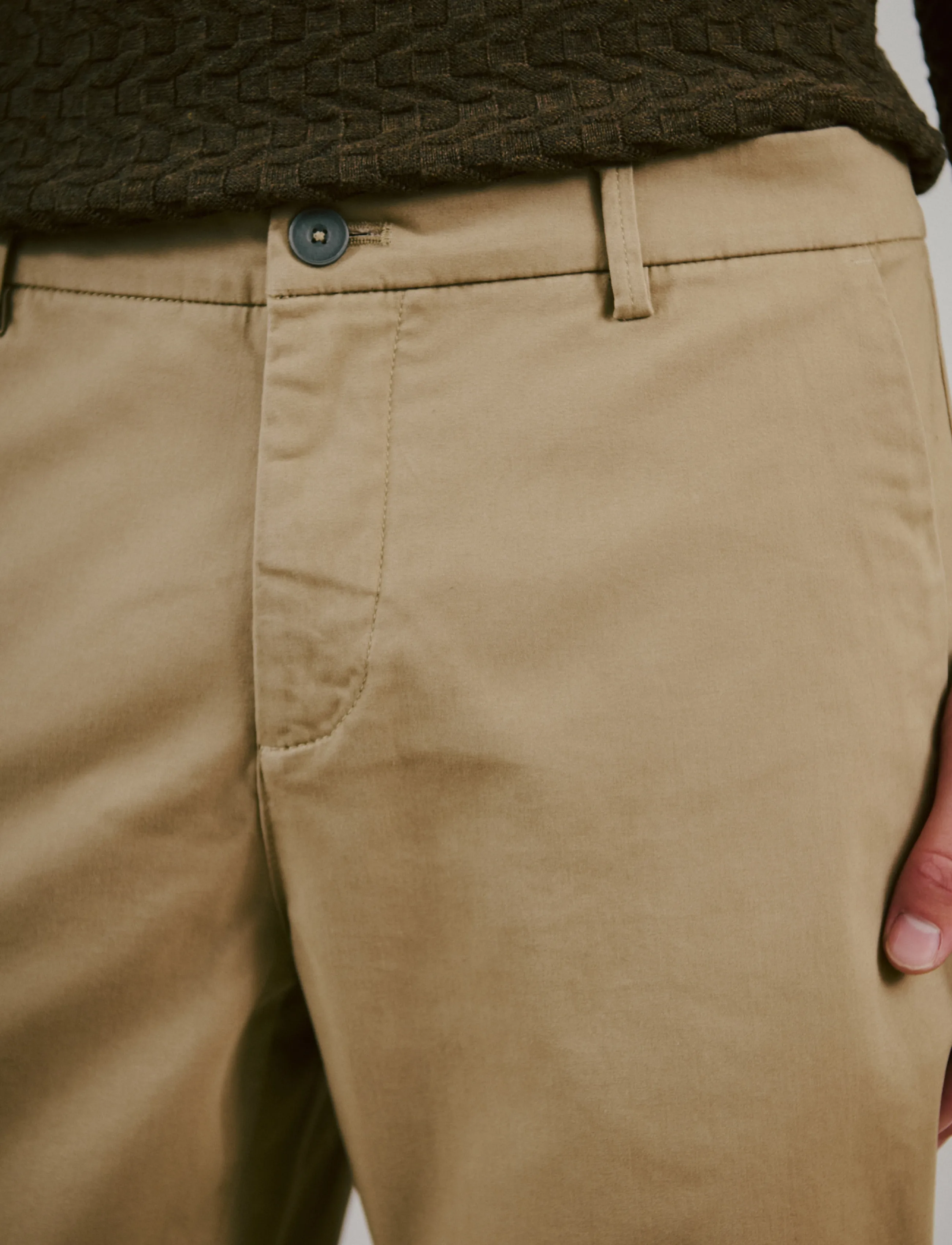 Bruun & Stengade - BS Mizan Regular Fit Chinos - chinos - sand - 2