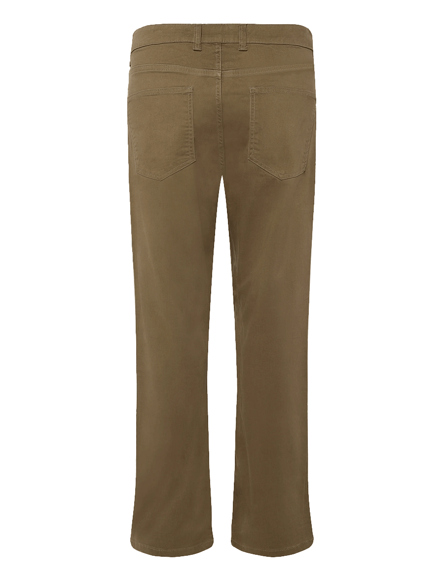 Bruun & Stengade - BS Albet Regular Fit Chinos - casual trousers - khaki - 2