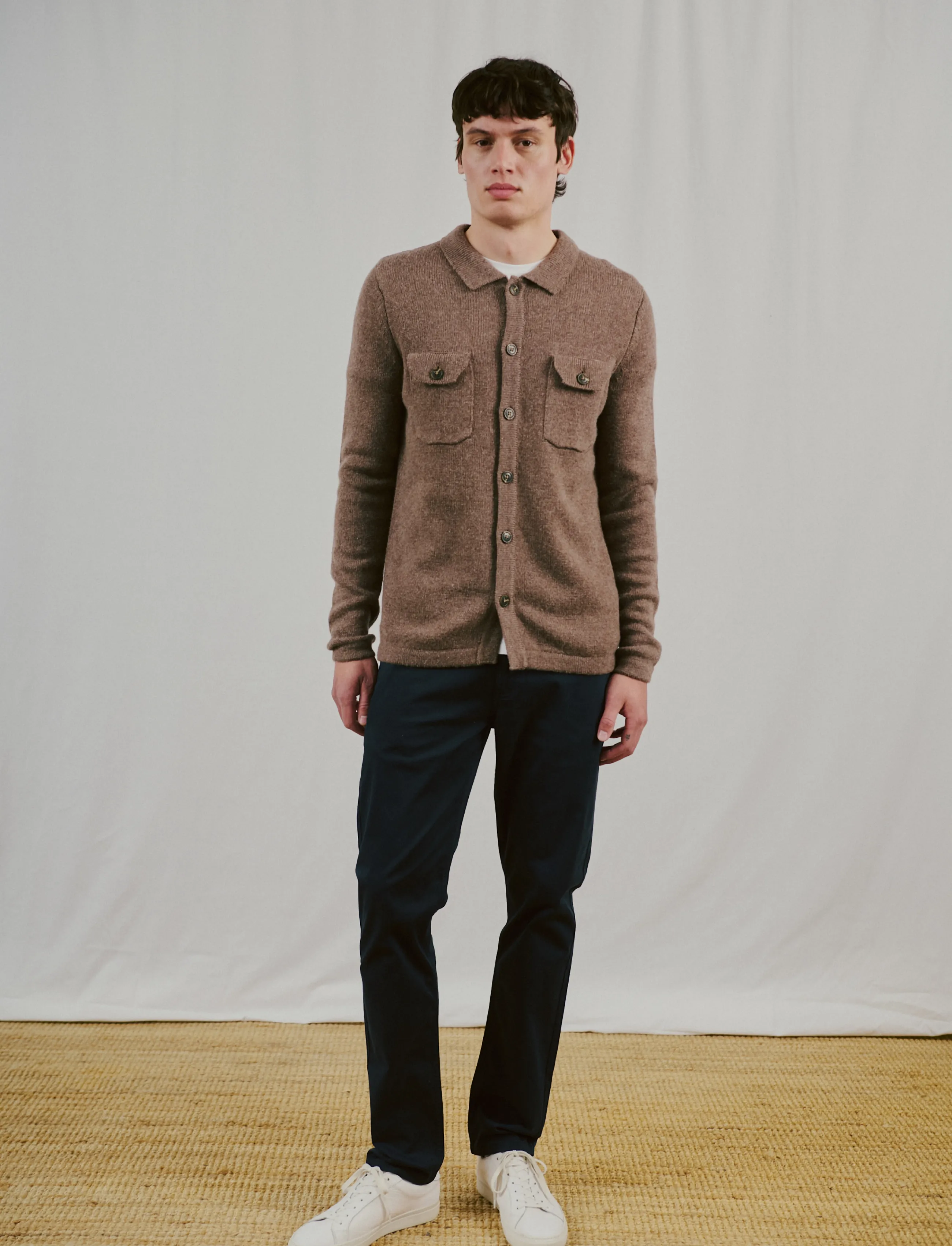 Bruun & Stengade - BS Albet Regular Fit Chinos - casual trousers - navy - 4