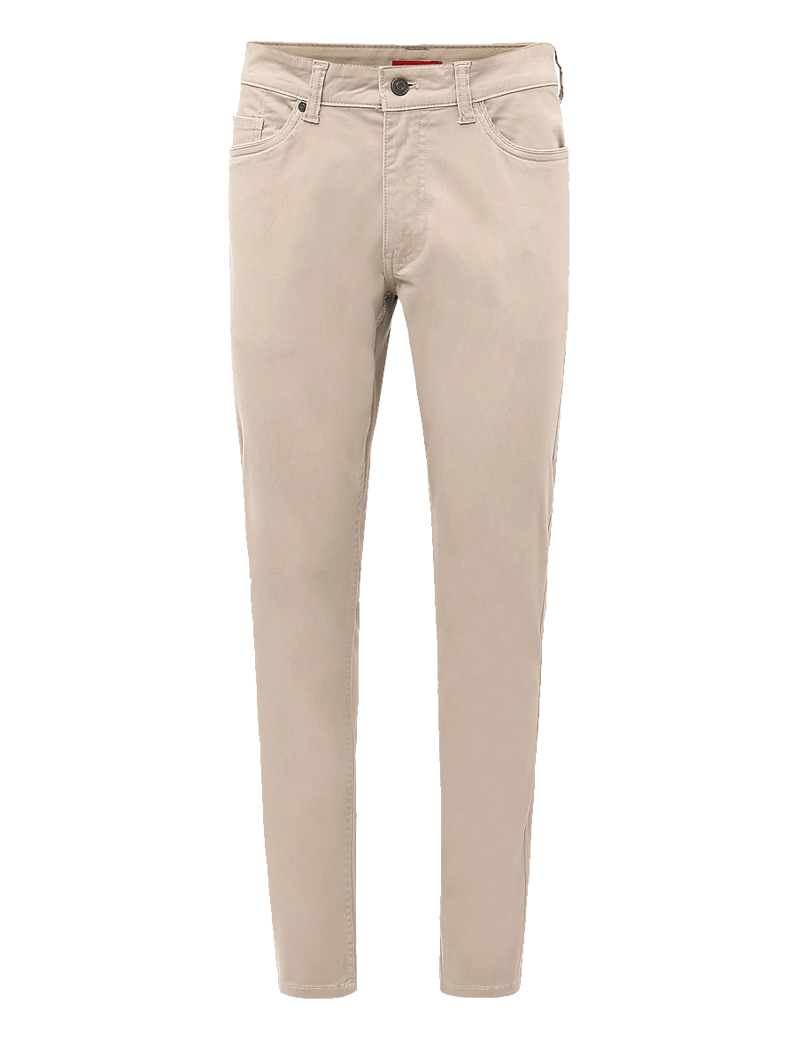 Bruun & Stengade - BS Albet Regular Fit Chinos - freizeithosen - sand - 1