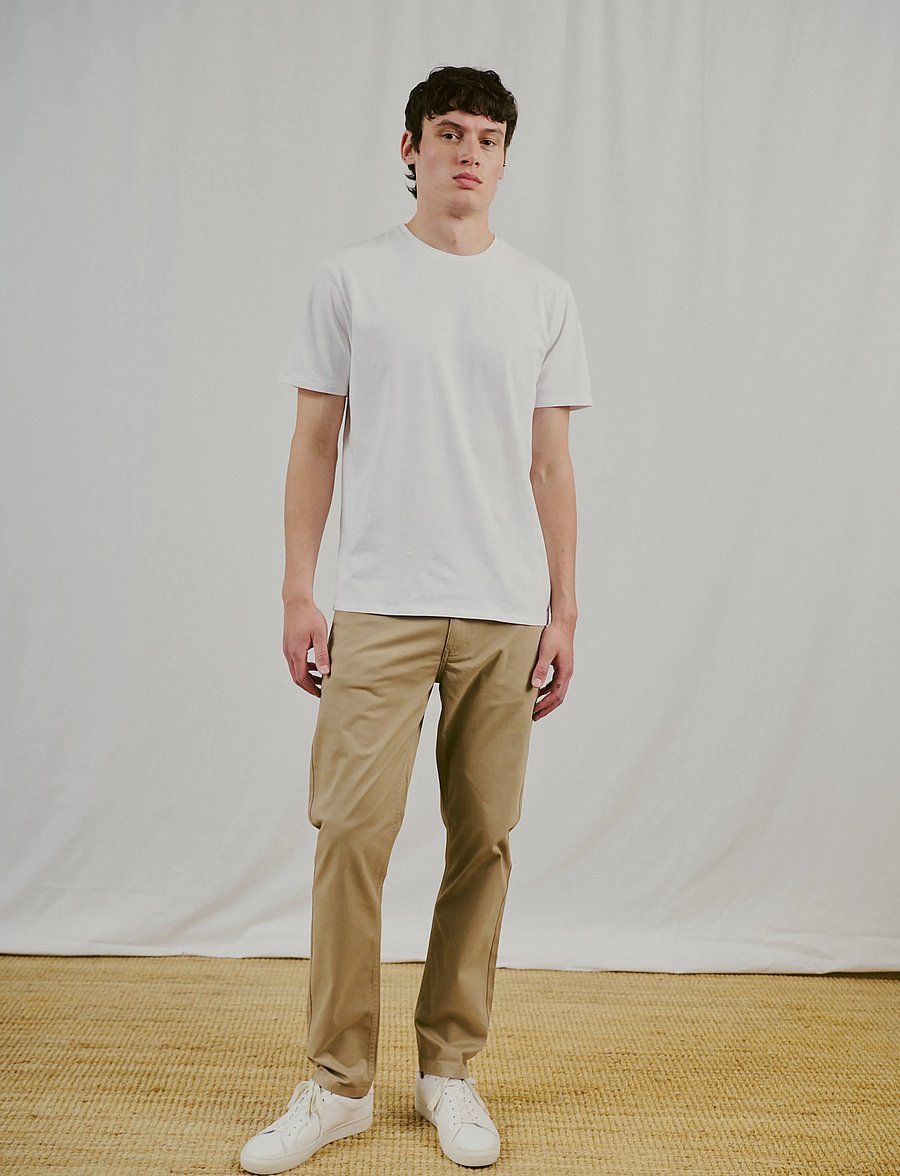 Bruun & Stengade - BS Albet Regular Fit Chinos - casual bukser - sand - 0