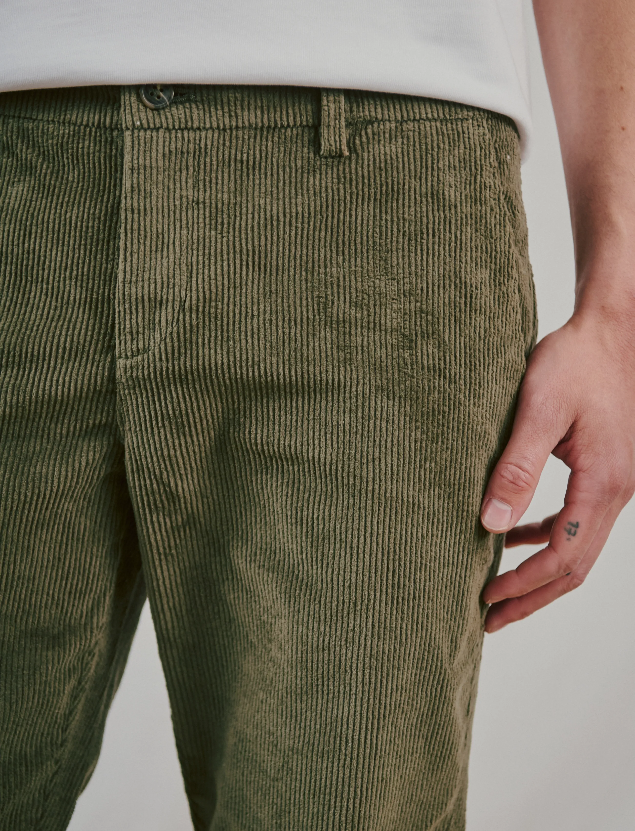 Bruun & Stengade BS Kenn Regular Fit Chinos - Bruun & Stengade - GREEN / khaki/green