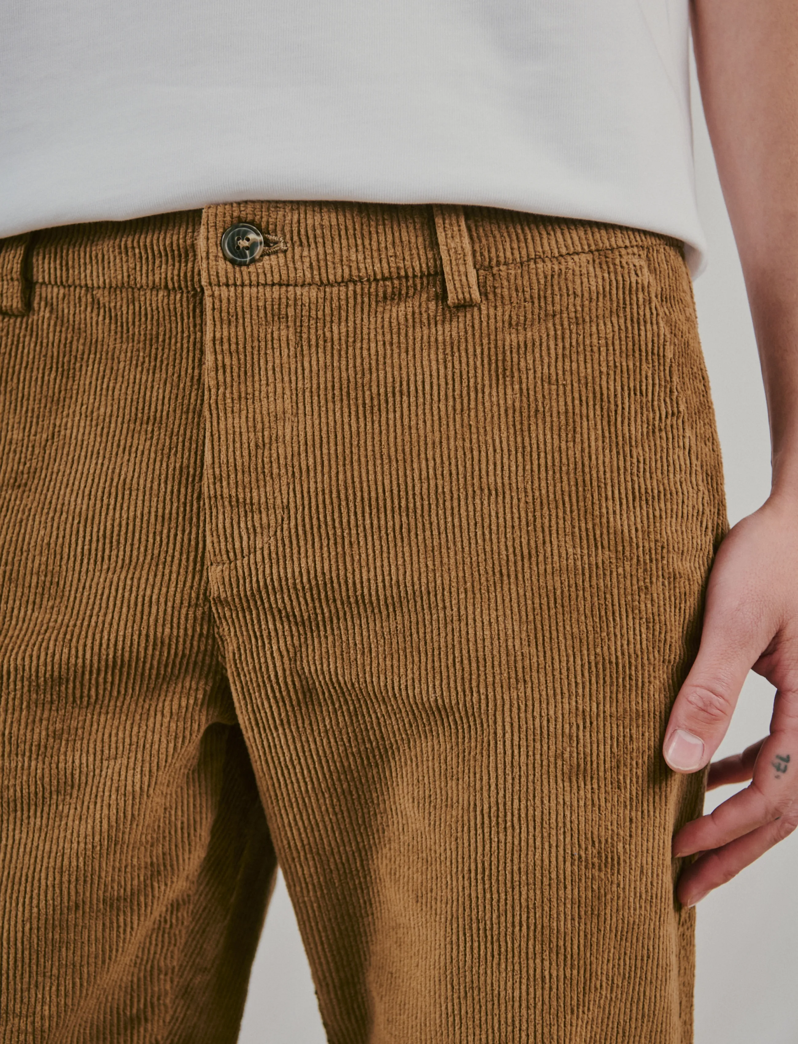 Bruun & Stengade BS Kenn Regular Fit Chinos - Kollektionen - KHAKI / brown