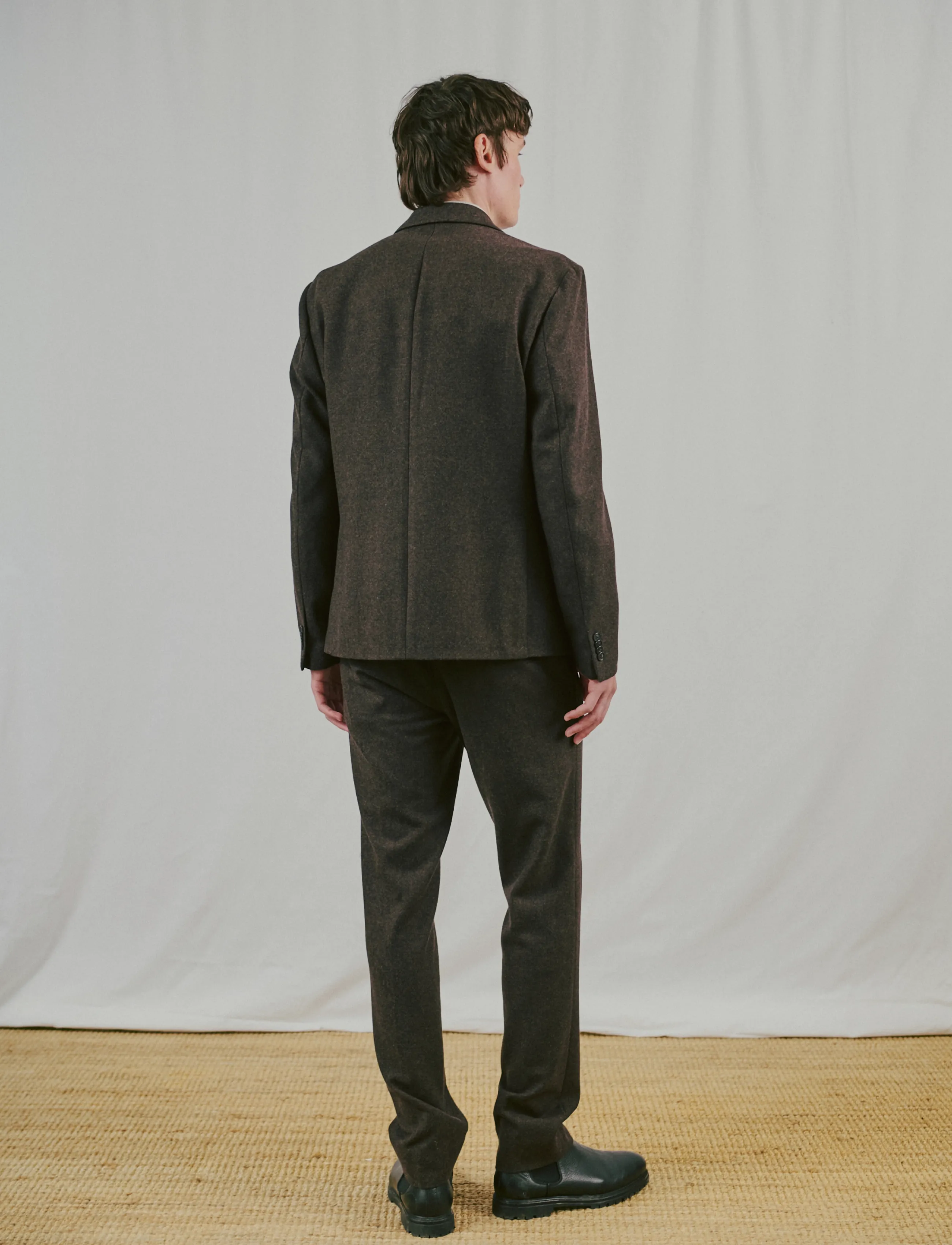 Bruun & Stengade - BS Macron Classic Fit Blazer - brown - 3