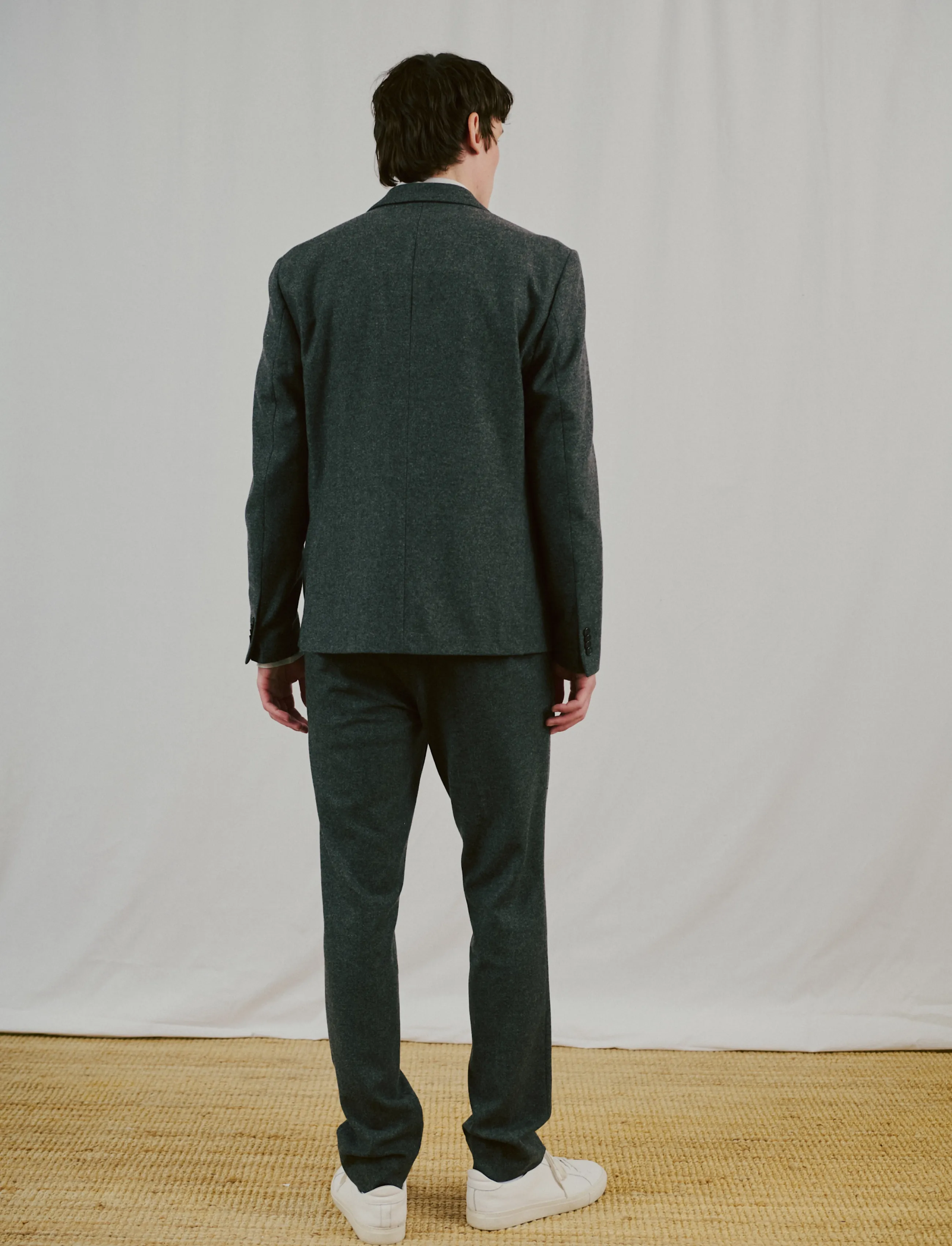 Bruun & Stengade - BS Macron Classic Fit Blazer - single breasted blazers - grey - 3
