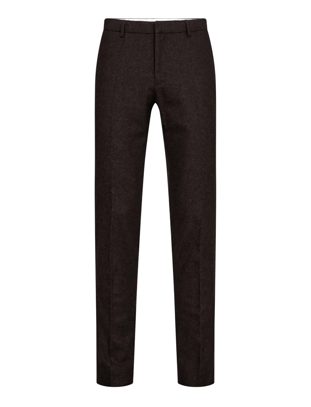 Bruun & Stengade - BS Melliw Classic Fit Suit Pants - Ülikonnapüksid - brown - 1